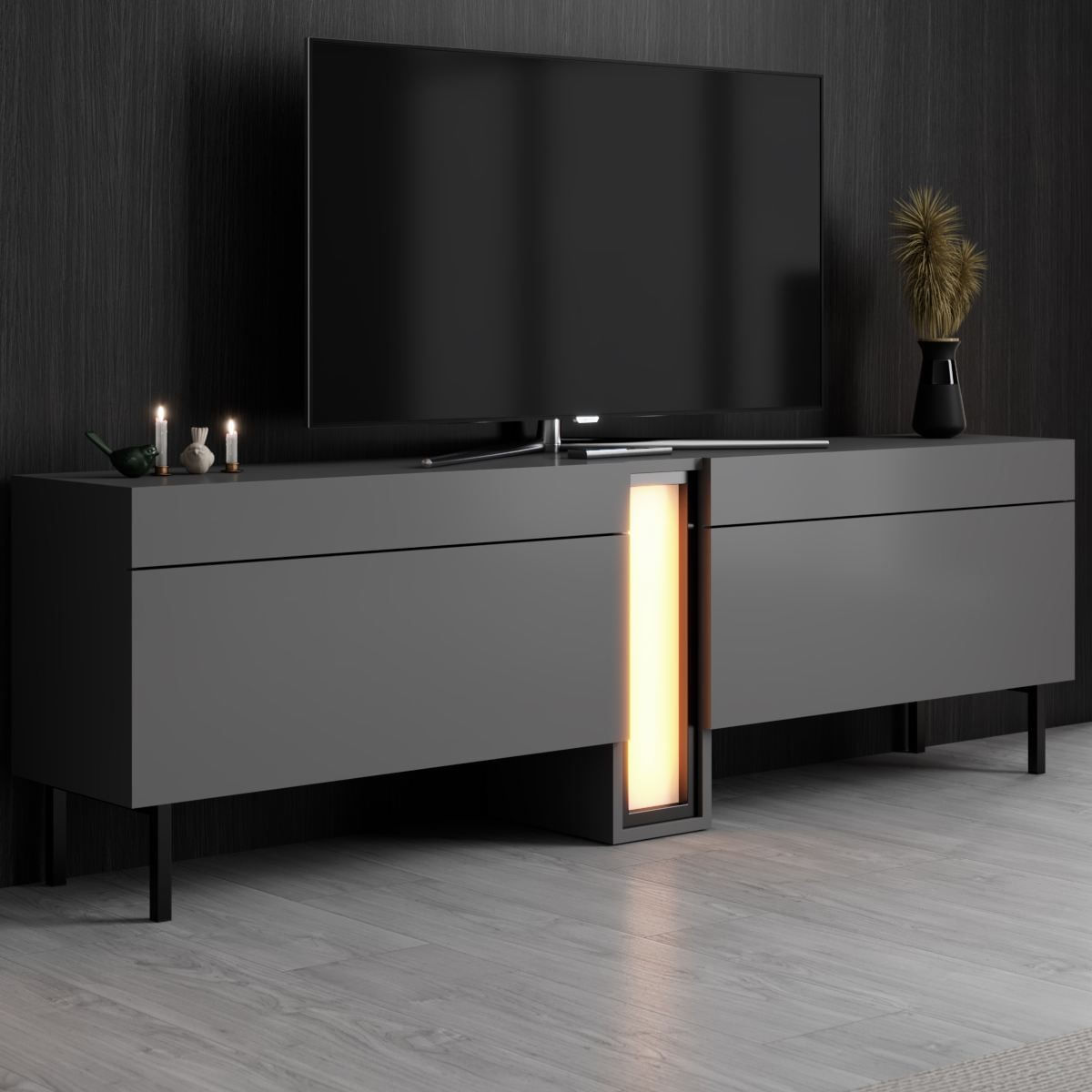 Comodă TV Nova, 180 x 55 x 32 cm, PAL melaminat — imaginea 7
