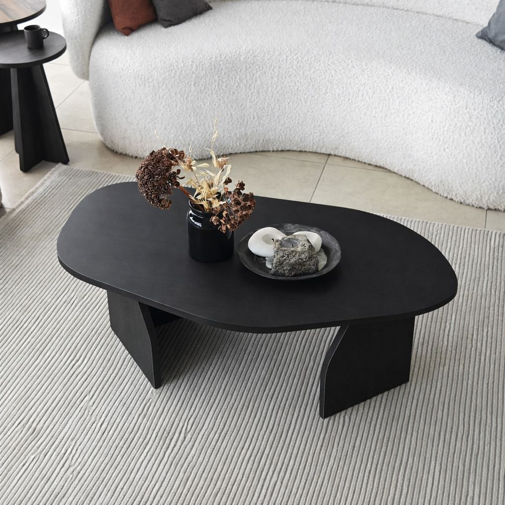 Masă de cafea Nova, 100 x 35 x 60 cm, PAL melaminat, design compact — imaginea 4