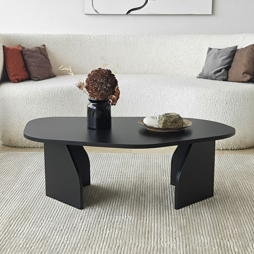 Masă de cafea Nova, 100 x 35 x 60 cm, PAL melaminat, design compact — imaginea 7