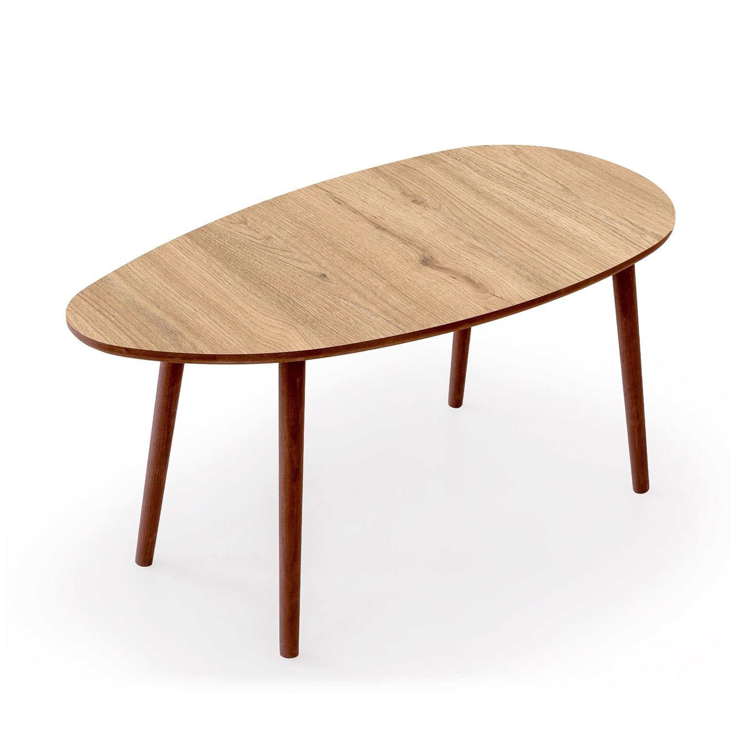 Masă de cafea Nora, 100 x 45 x 50 cm, MDF, design compact — imaginea 2