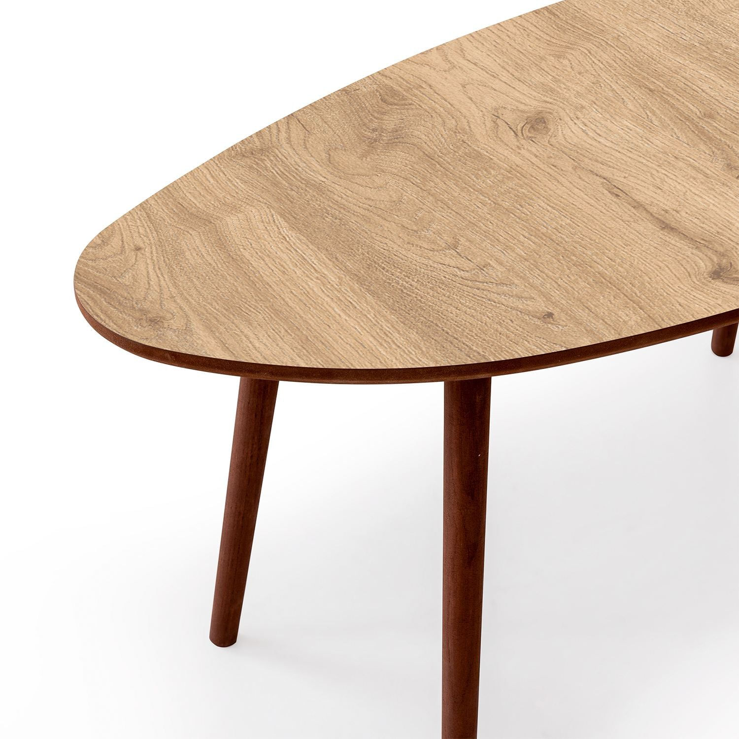 Masă de cafea Nora, 100 x 45 x 50 cm, MDF, design compact — imaginea 4