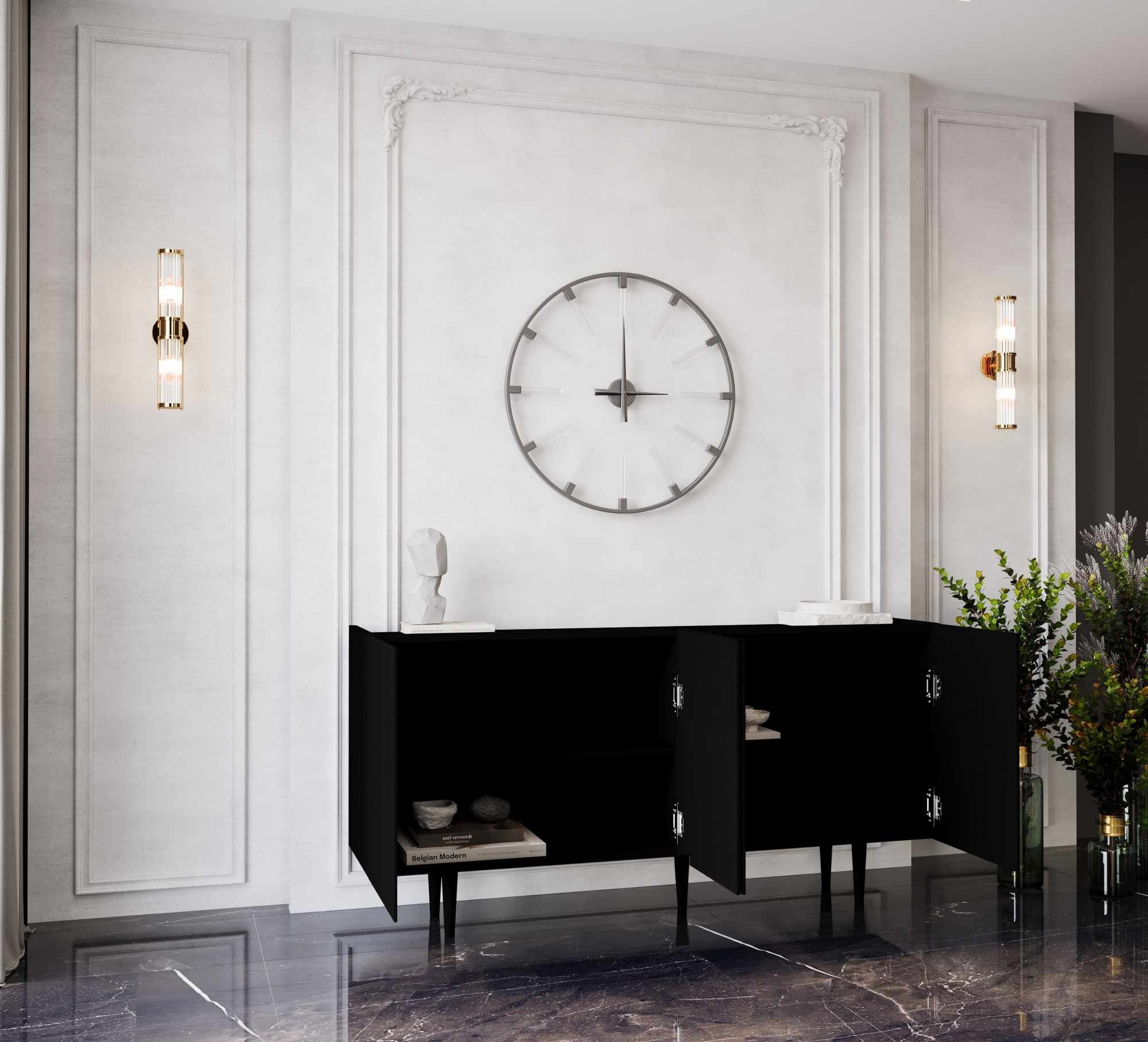 Consolă Capella 160, 160 x 60 x 40 cm, MDF, capacitate 35 kg — imaginea 6