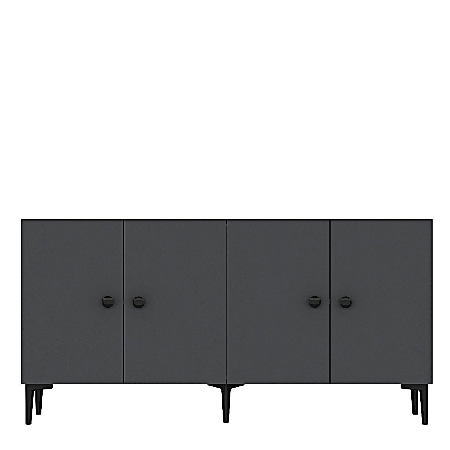 Consola Pella 150, 150 x 75 x 32 cm, PAL melaminat, spatiu de depozitare, fixare pe perete — imaginea 2