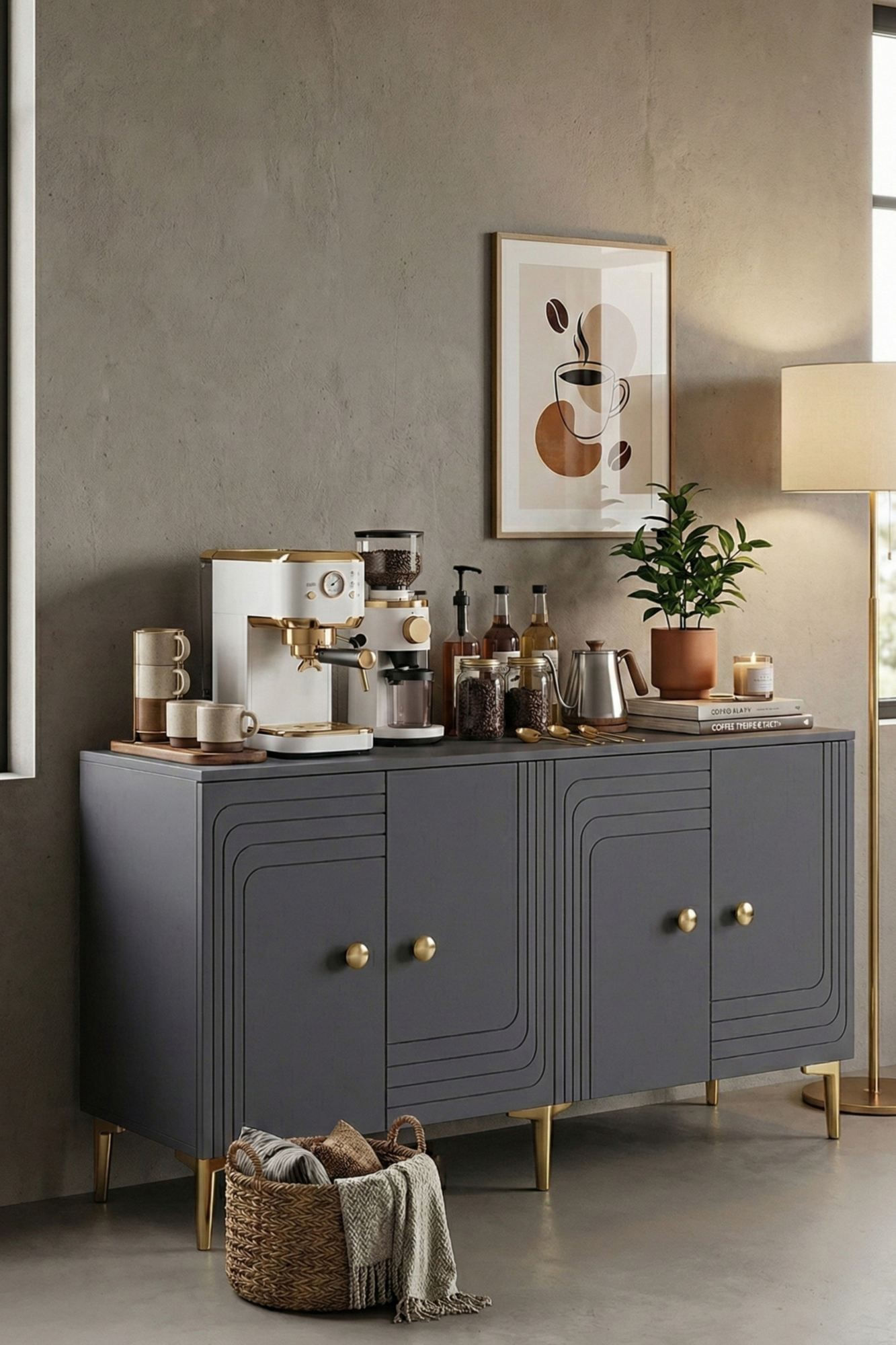 Consola Lessi 180, 180 x 75 x 32 cm, PAL melaminat — imaginea 8