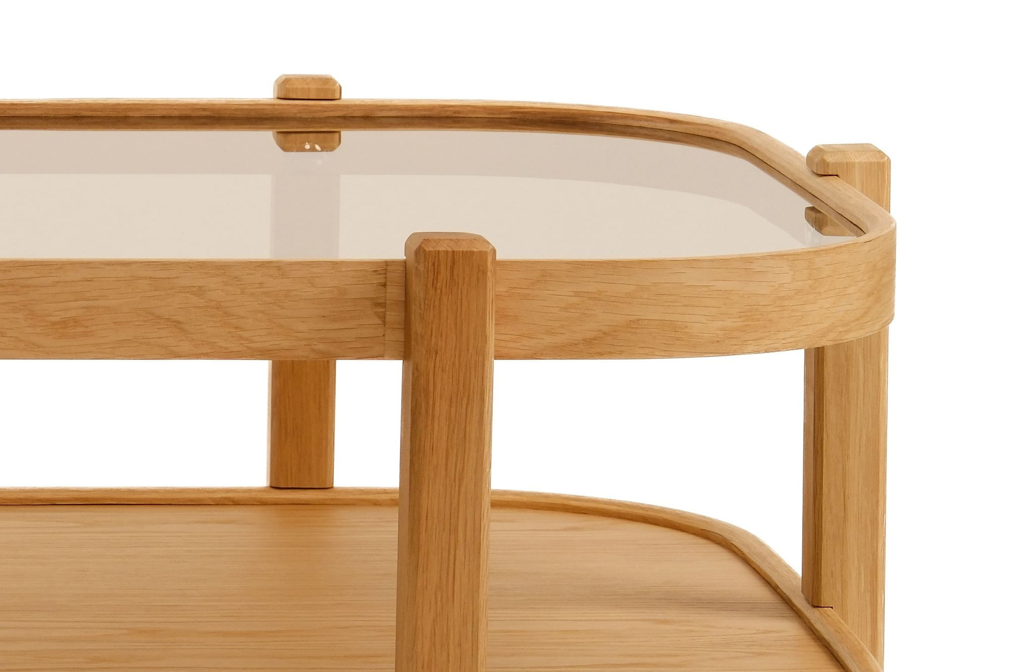 Masă de cafea Togg 110, 110 x 48 x 70 cm, MDF, design compact — imaginea 3