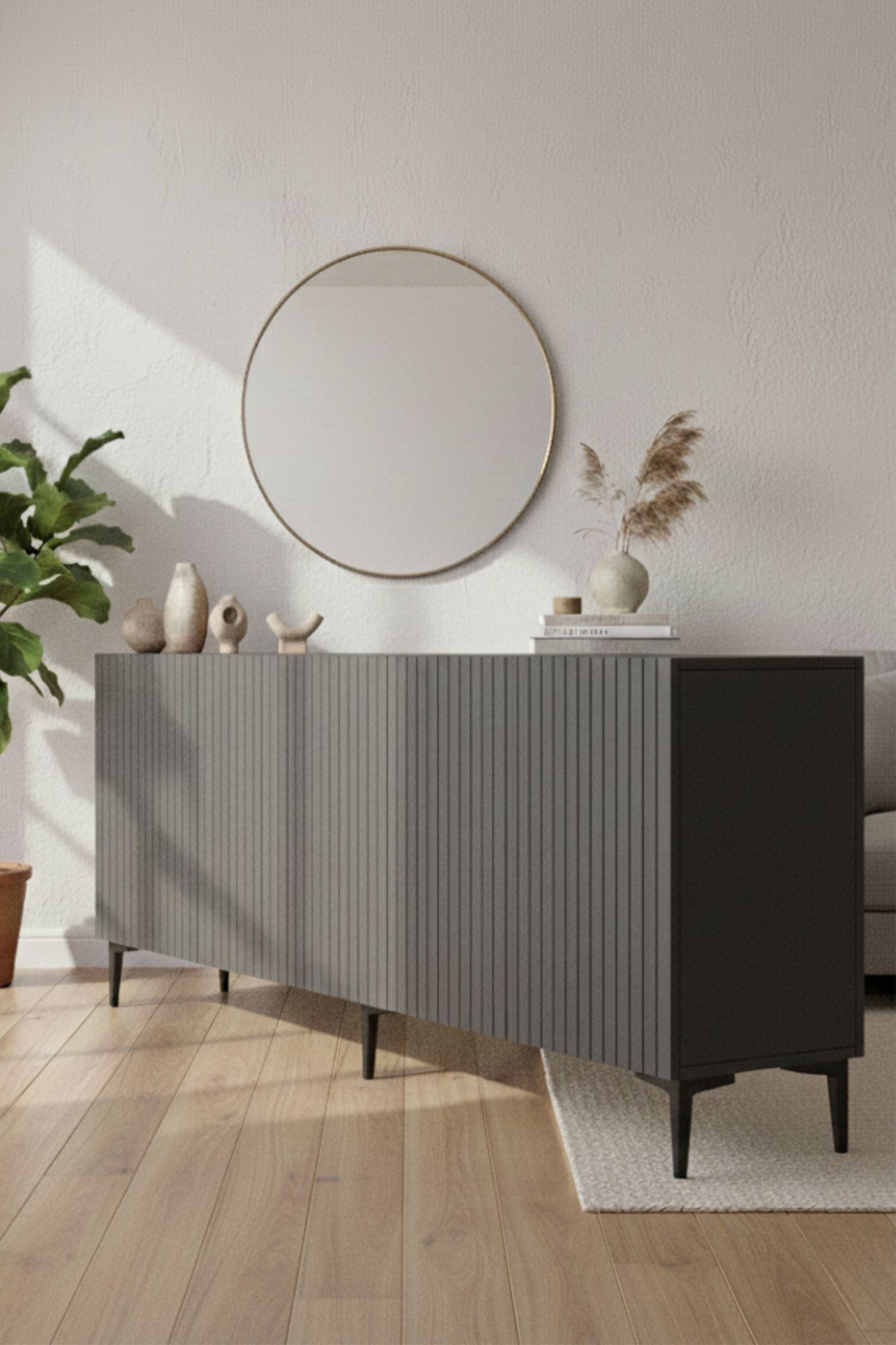 Consola Zeynep 180, 180 x 75 x 32 cm, PAL melaminat — imaginea 3