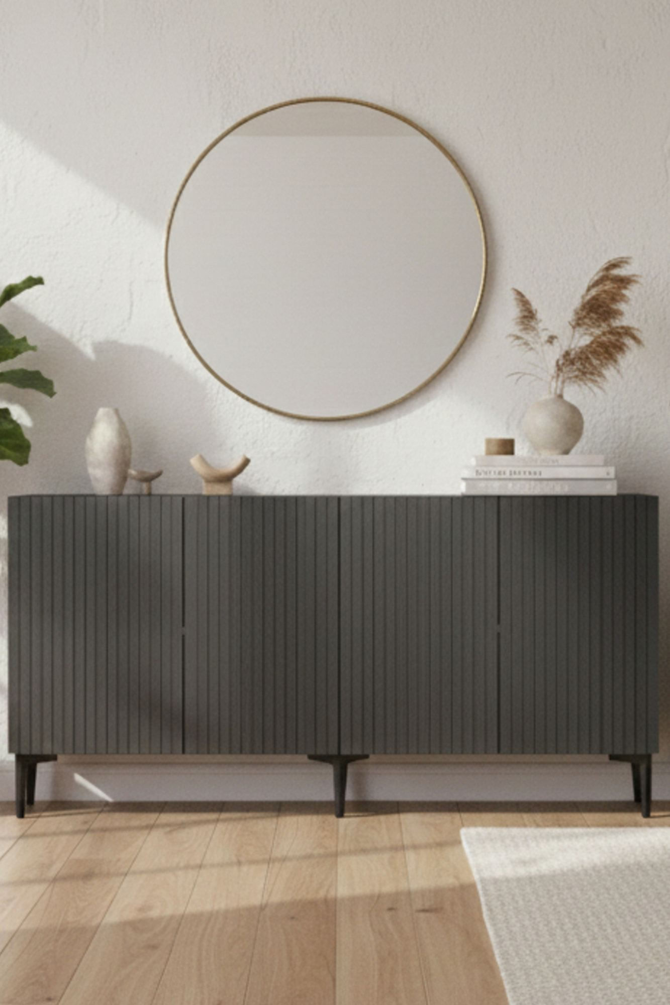 Consola Zeynep 180, 180 x 75 x 32 cm, PAL melaminat — imaginea 4