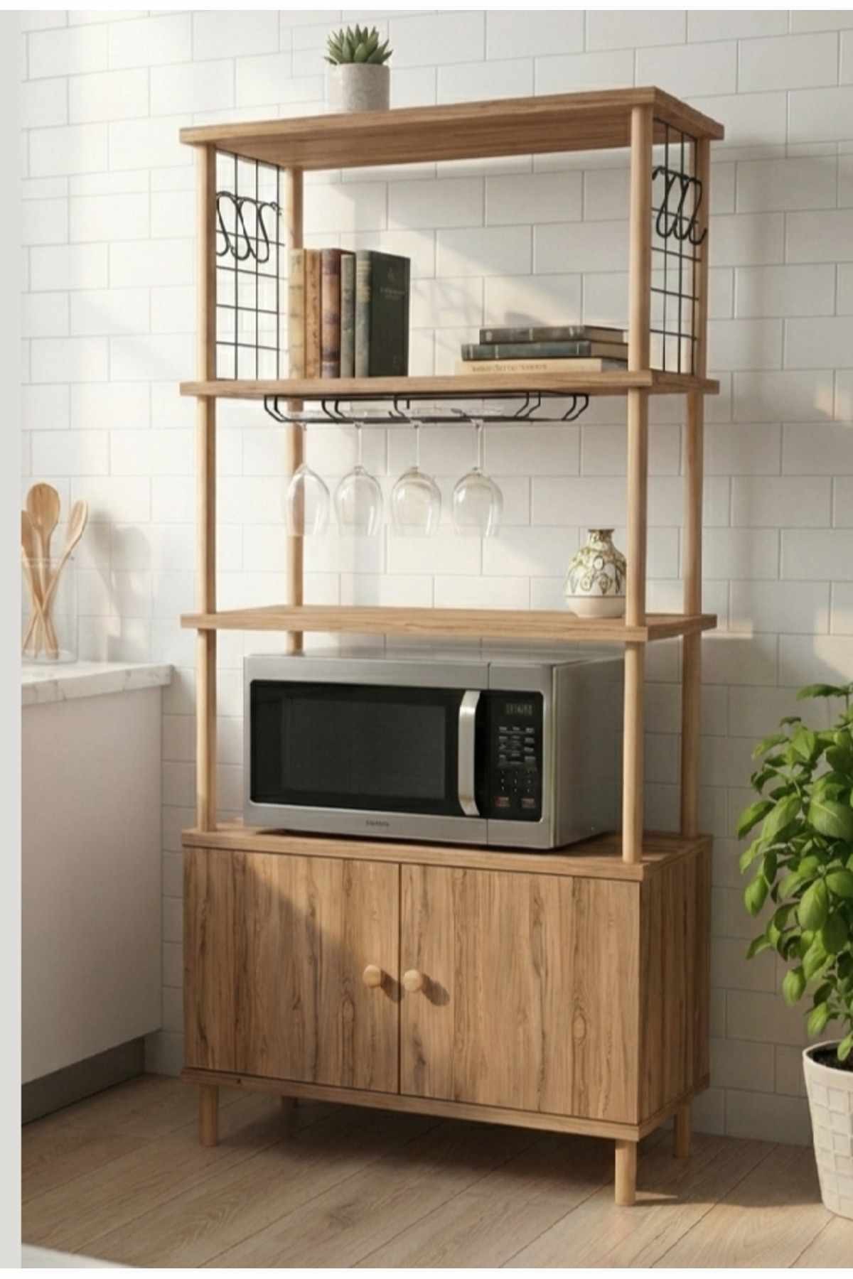 Mobilier bucătărie Pk09Pk, 60 x 140 x 30 cm, PAL melaminat — imaginea 2
