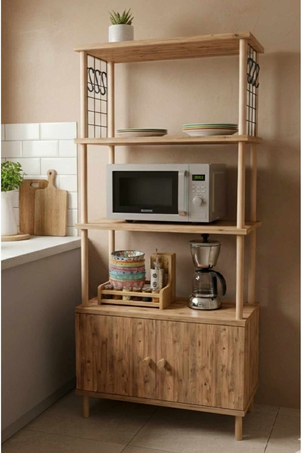 Mobilier bucătărie Pk09Pk, 60 x 140 x 30 cm, PAL melaminat — imaginea 5