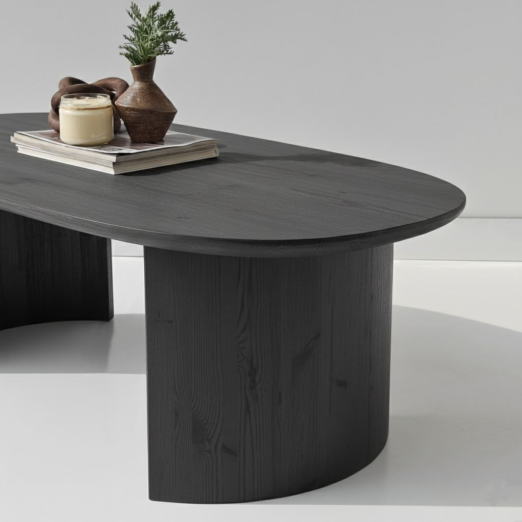 Masă de cafea Hudson, 120 x 40 x 60 cm, lemn, design compact — imaginea 6