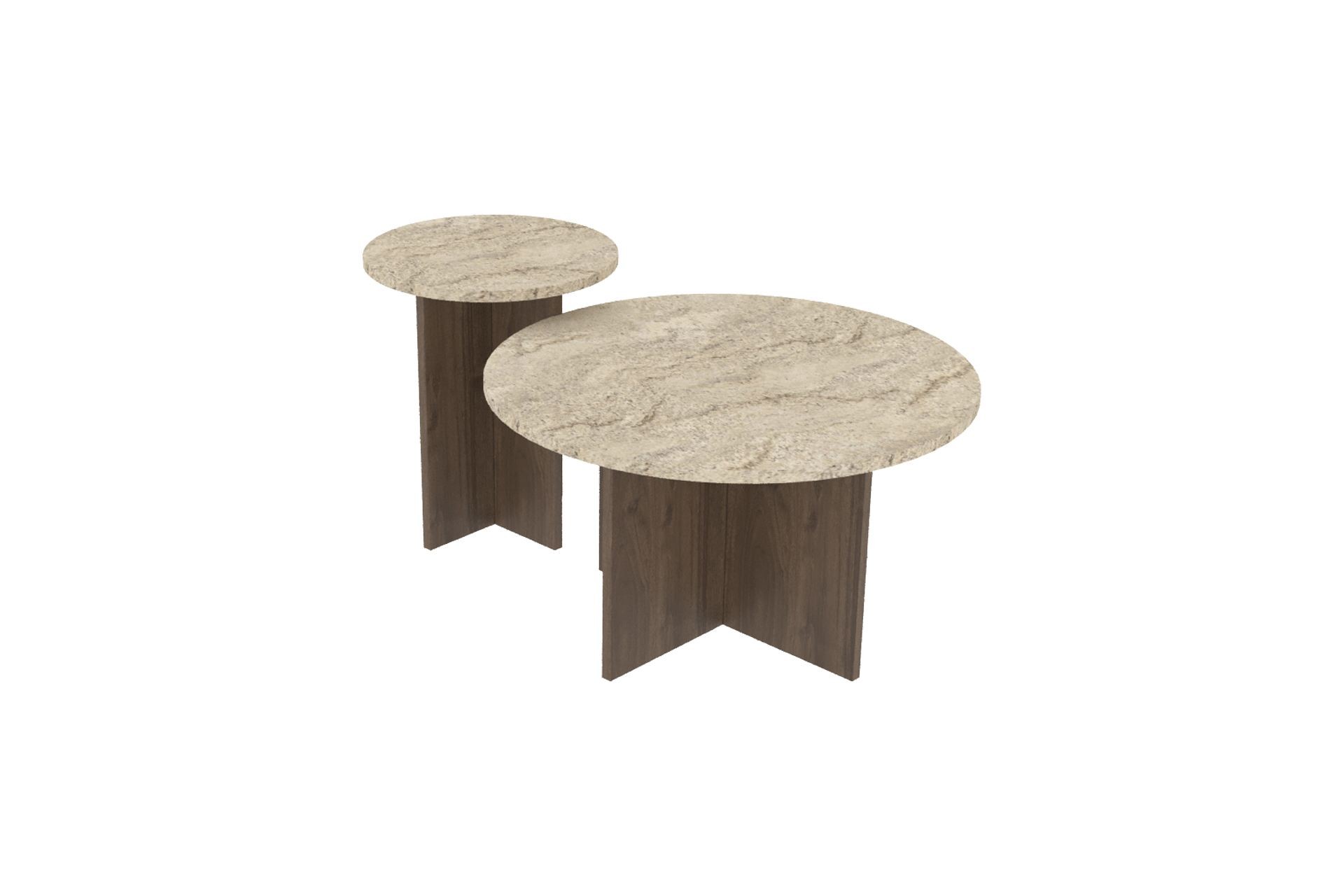 Masă de cafea Private, 70 x 40 x 70 cm, PAL melaminat, design compact