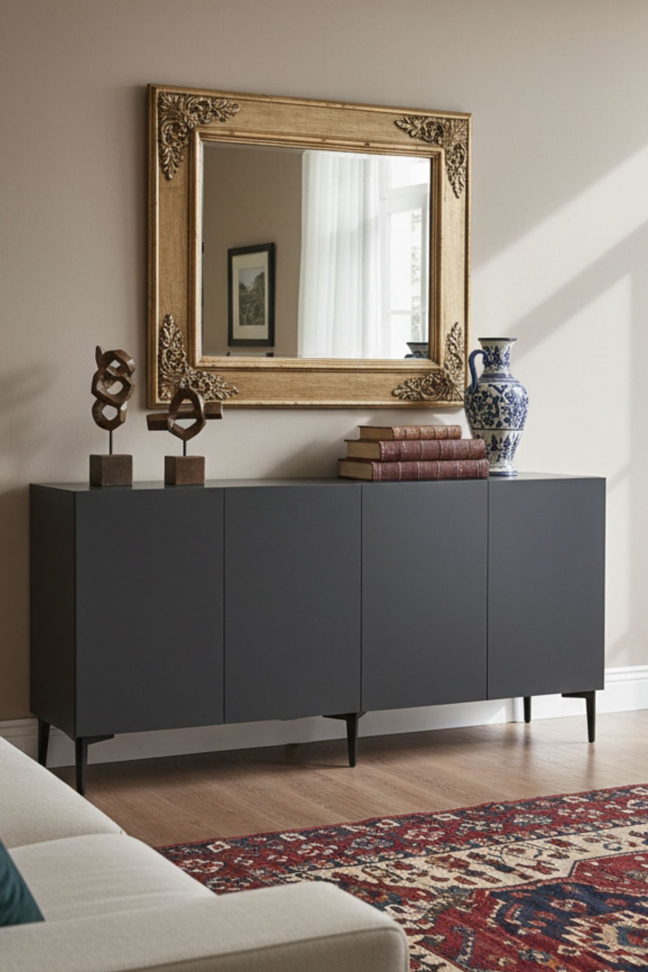 Consola Apolos 150, 150 x 75 x 32 cm, PAL melaminat