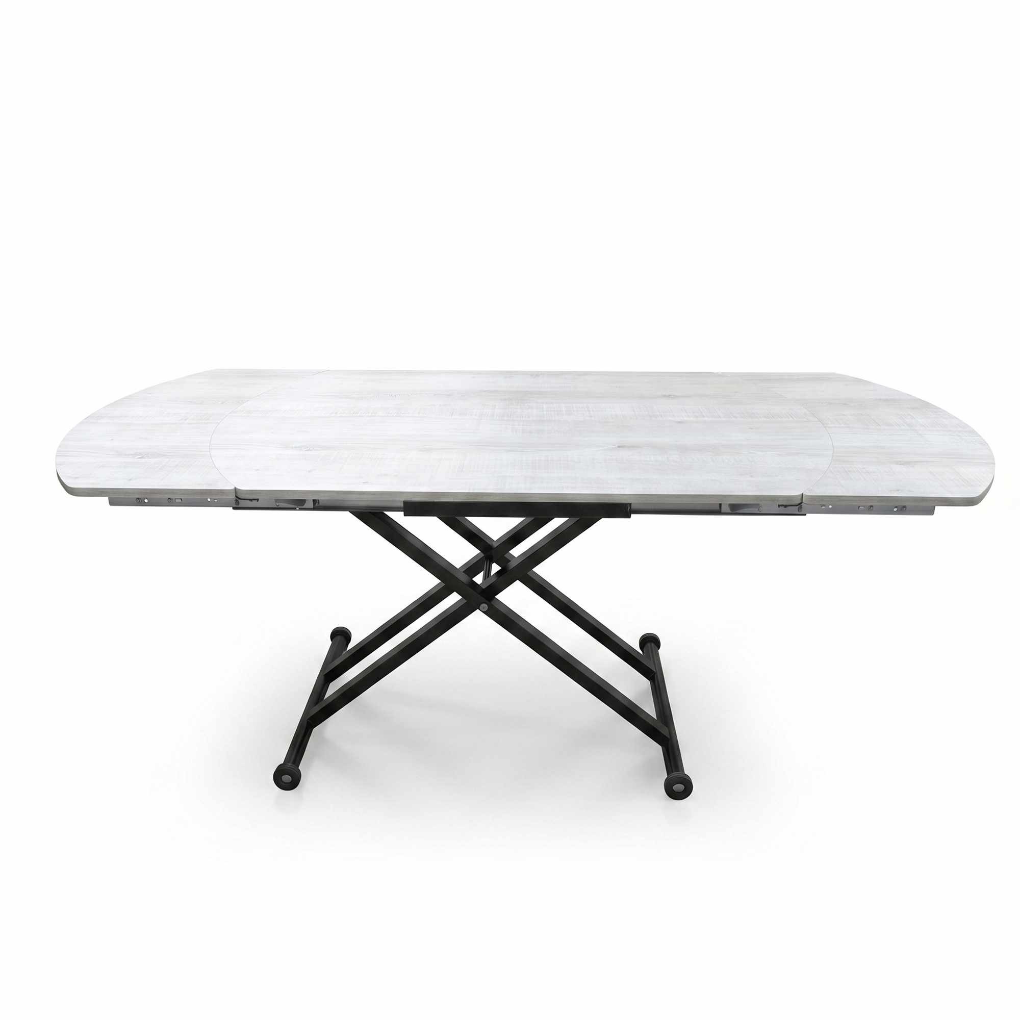 Masă dining Yan Yari Oval, MDF, capacitate 125 kg