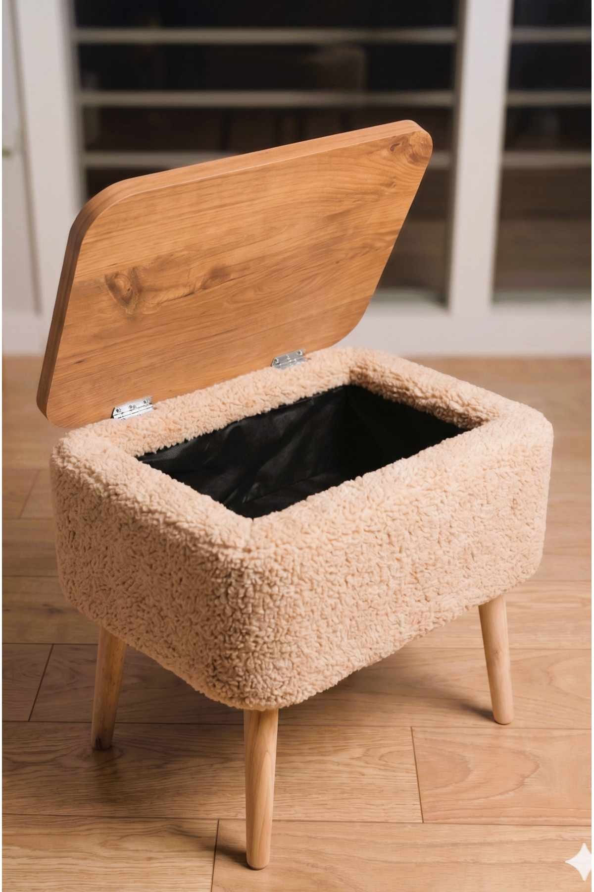 Noptieră Puf02Peka02, 60 x 55 x 30 cm, PAL melaminat — imaginea 6