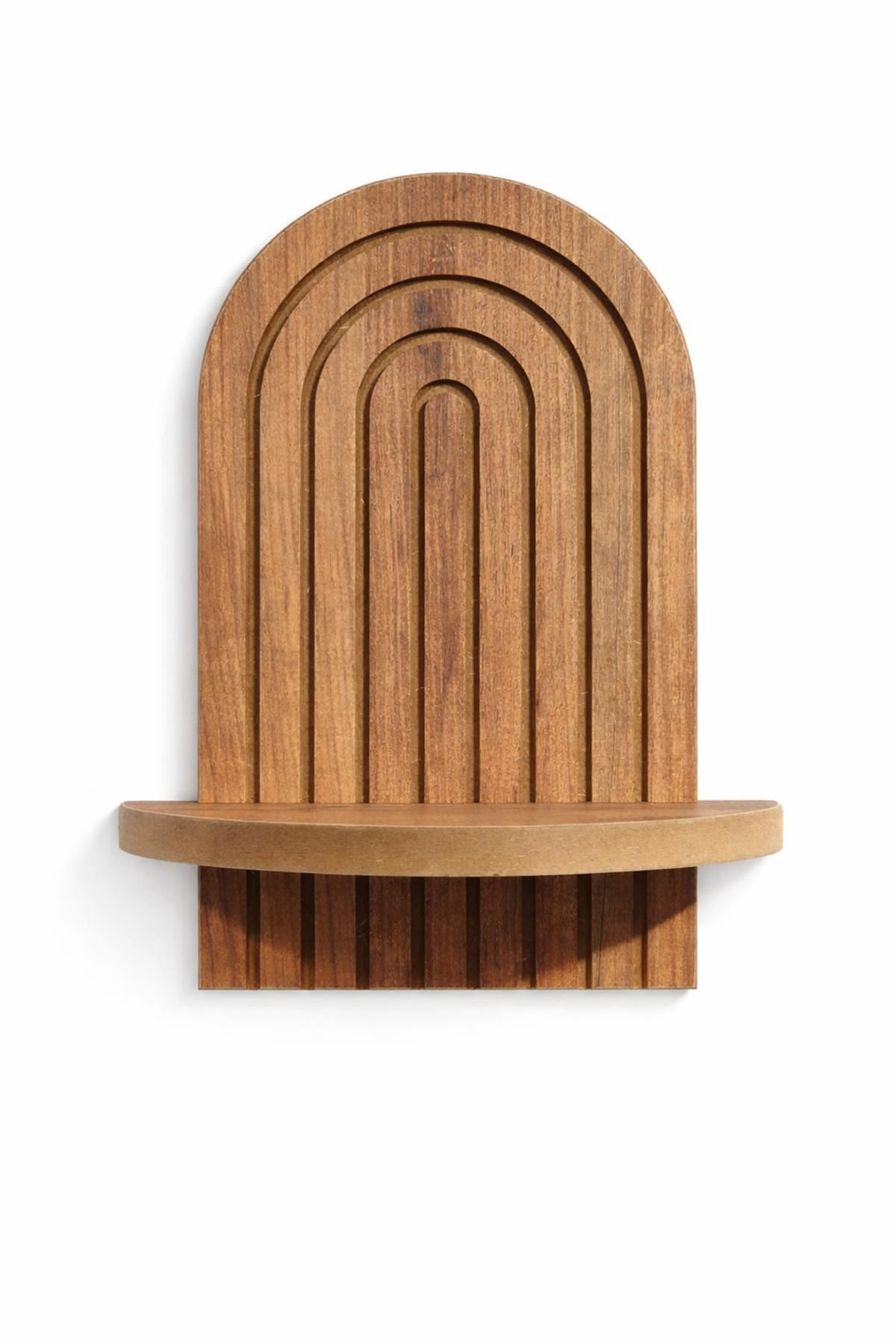 Raft de perete Artmtkwll1, 20 x 35 x 13 cm, PAL melaminat, design modern — imaginea 4
