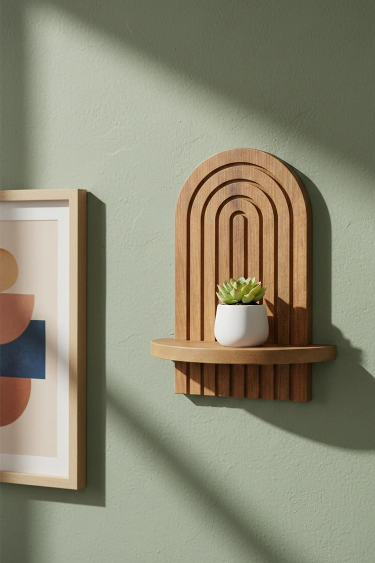 Raft de perete Artmtkwll1, 20 x 35 x 13 cm, PAL melaminat, design modern — imaginea 6