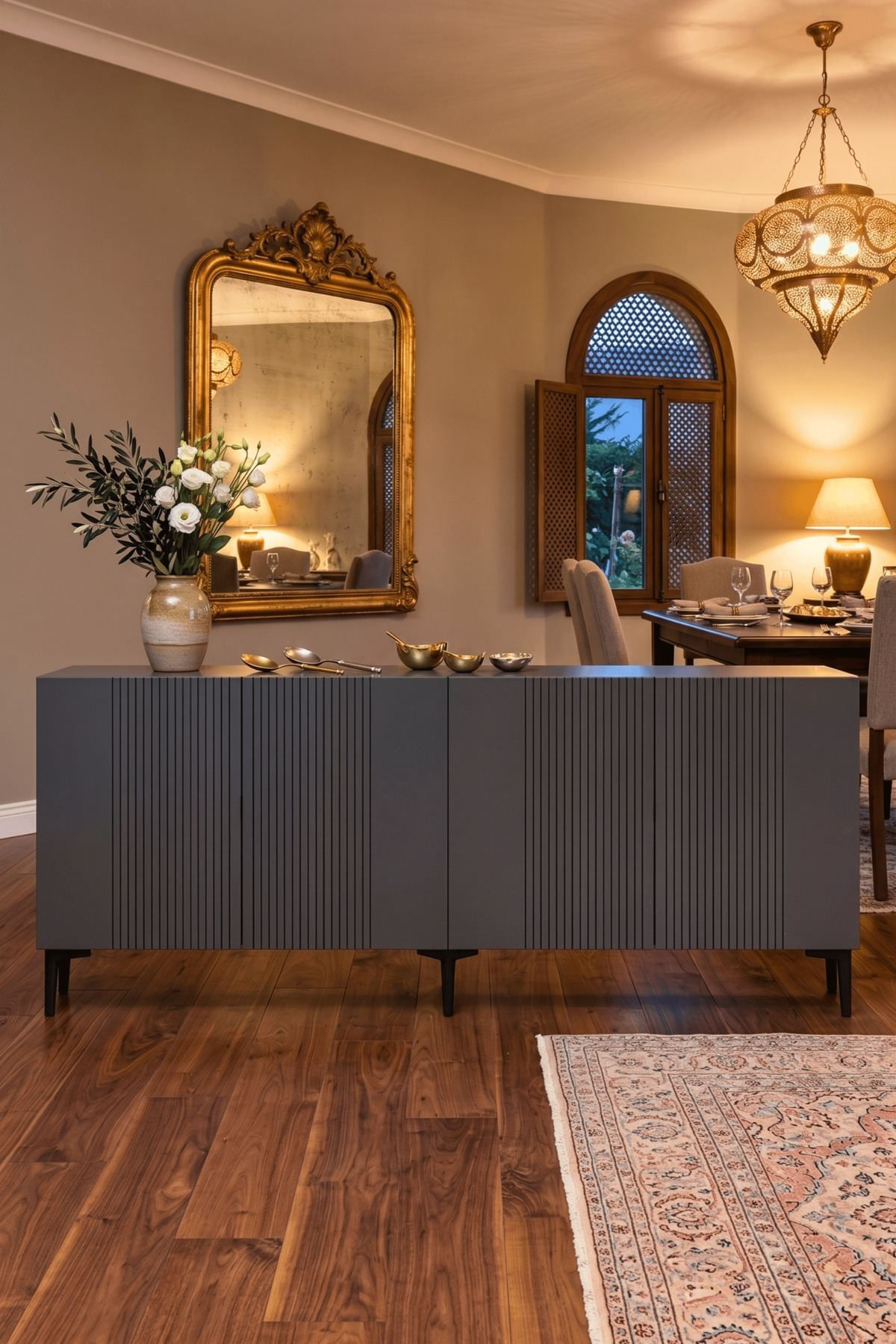 Consola Corsa 180, 180 x 75 x 32 cm, PAL melaminat — imaginea 7