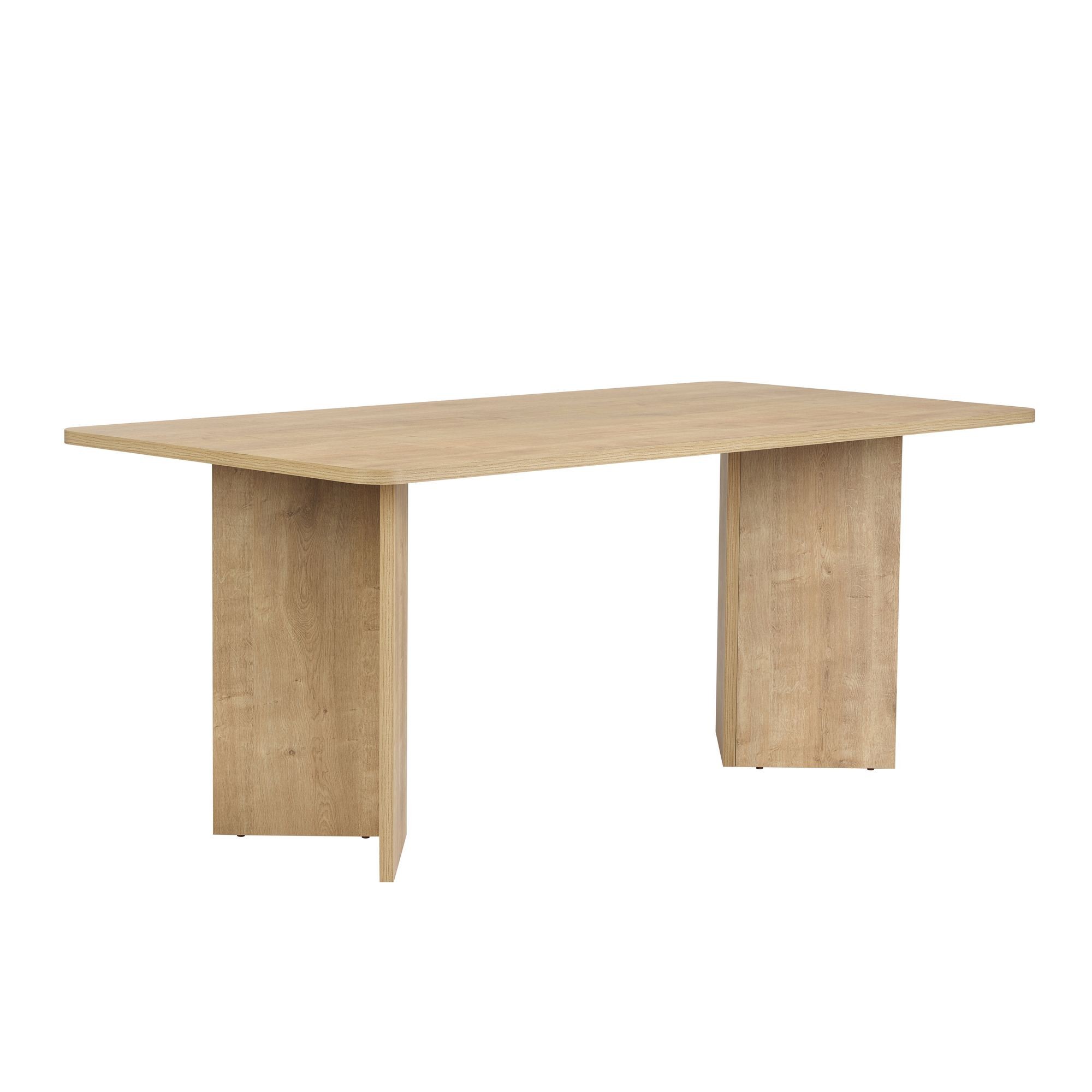 Masă dining Linza, 180 x 75 x 90 cm, PAL melaminat, capacitate 70 kg — imaginea 2