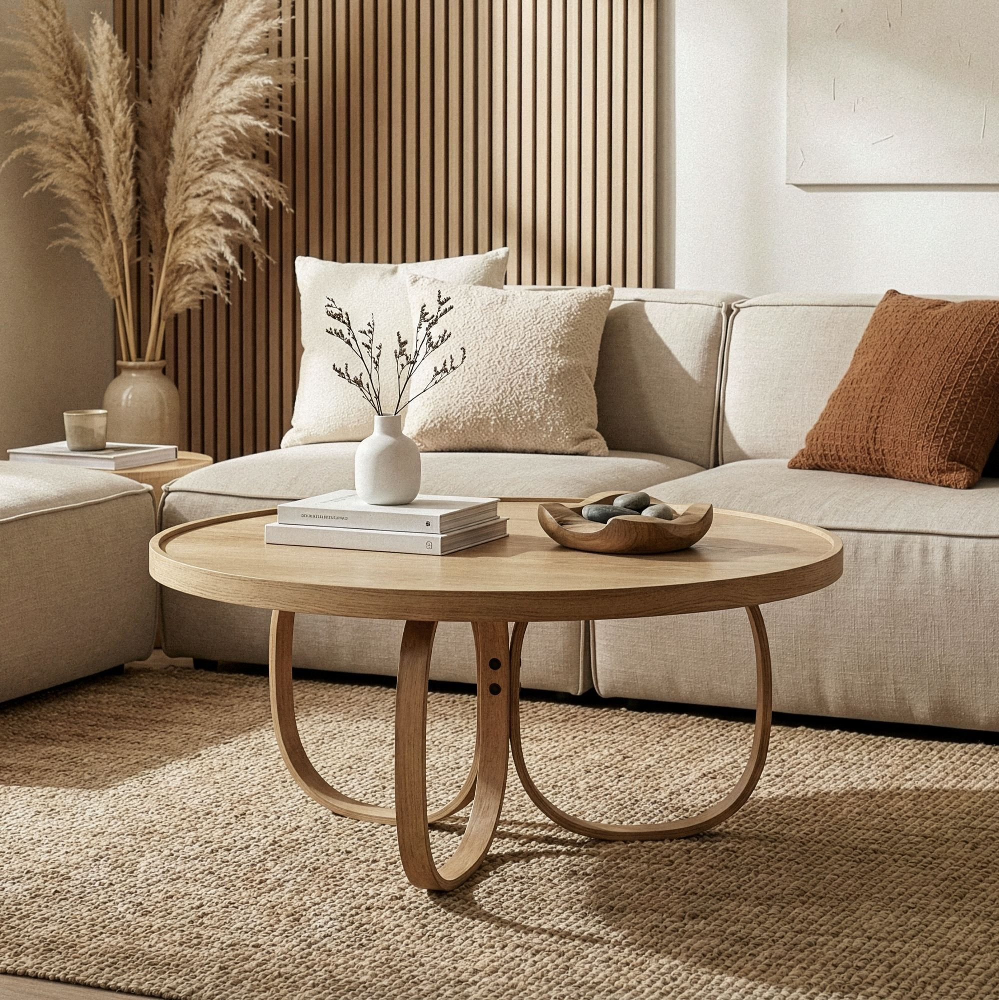 Masă de cafea Jupiter, lemn, design compact — imaginea 6