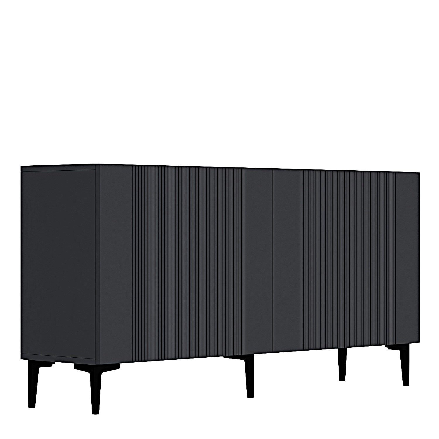 Consola Corsa 150, 150 x 75 x 32 cm, PAL melaminat, spatiu de depozitare, fixare pe perete — imaginea 6