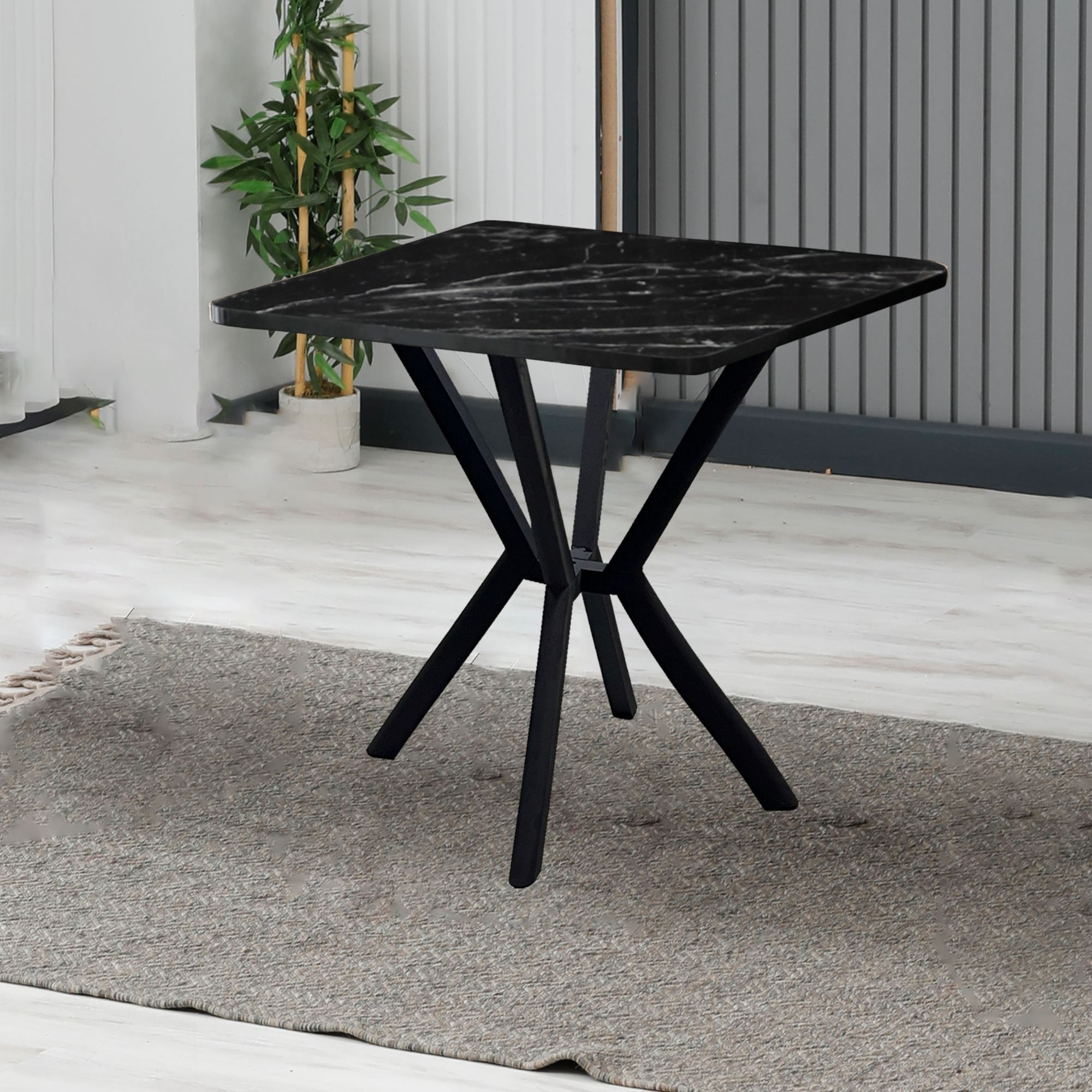 Masa dining Elma 70, 70 x 74 x 70 cm, PAL melaminat — imaginea 3