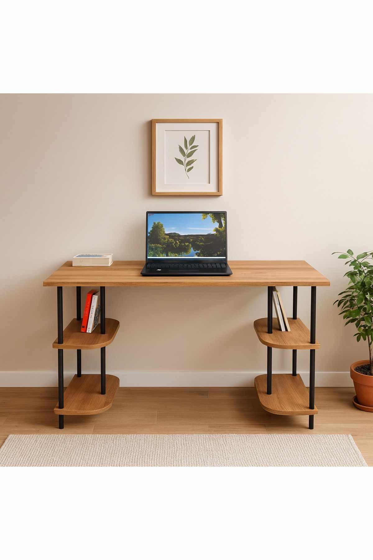 Birou Peka113, 120 x 74 x 52 cm, PAL melaminat — imaginea 2