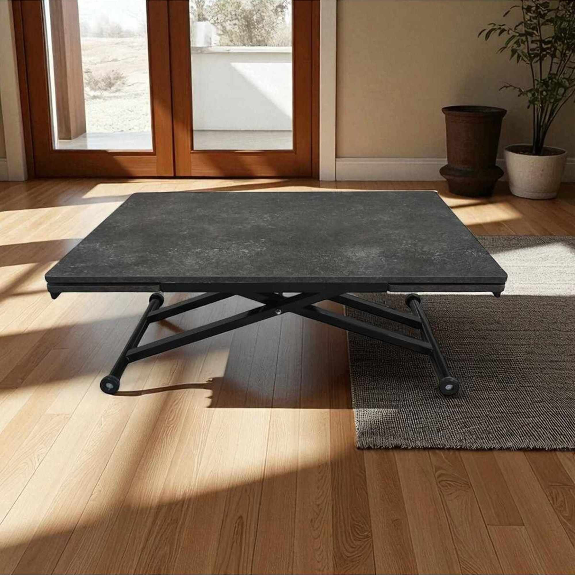 Masă dining Yan, MDF, capacitate 125 kg — imaginea 6