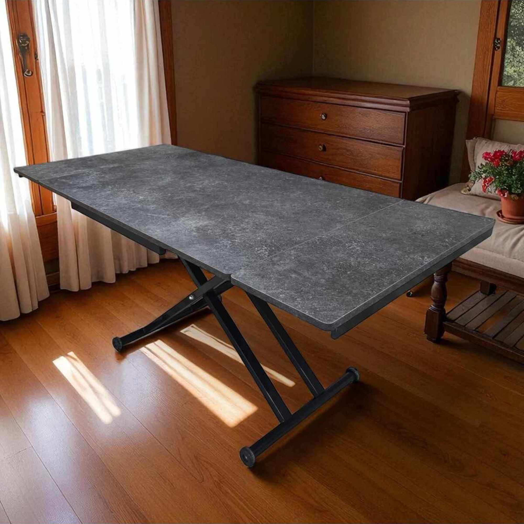Masă dining Yan, MDF, capacitate 125 kg — imaginea 8