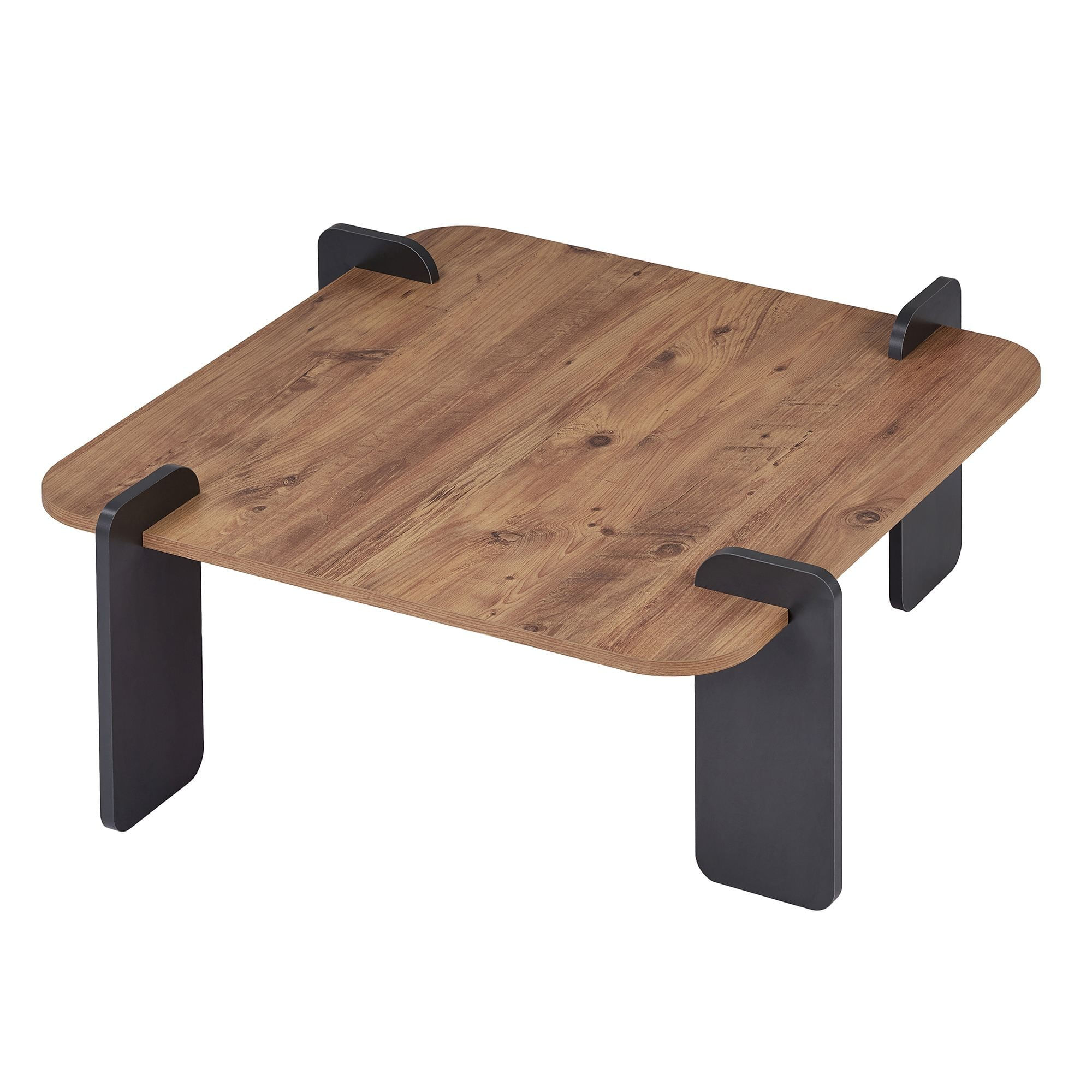 Masă de cafea Marais, 117 x 35 x 117 cm, PAL melaminat, design compact — imaginea 3