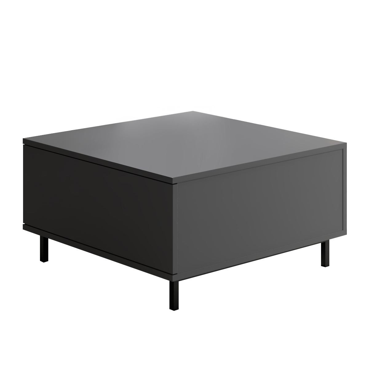 Masă de cafea Paris, 75 x 40 x 75 cm, PAL melaminat, design compact — imaginea 6
