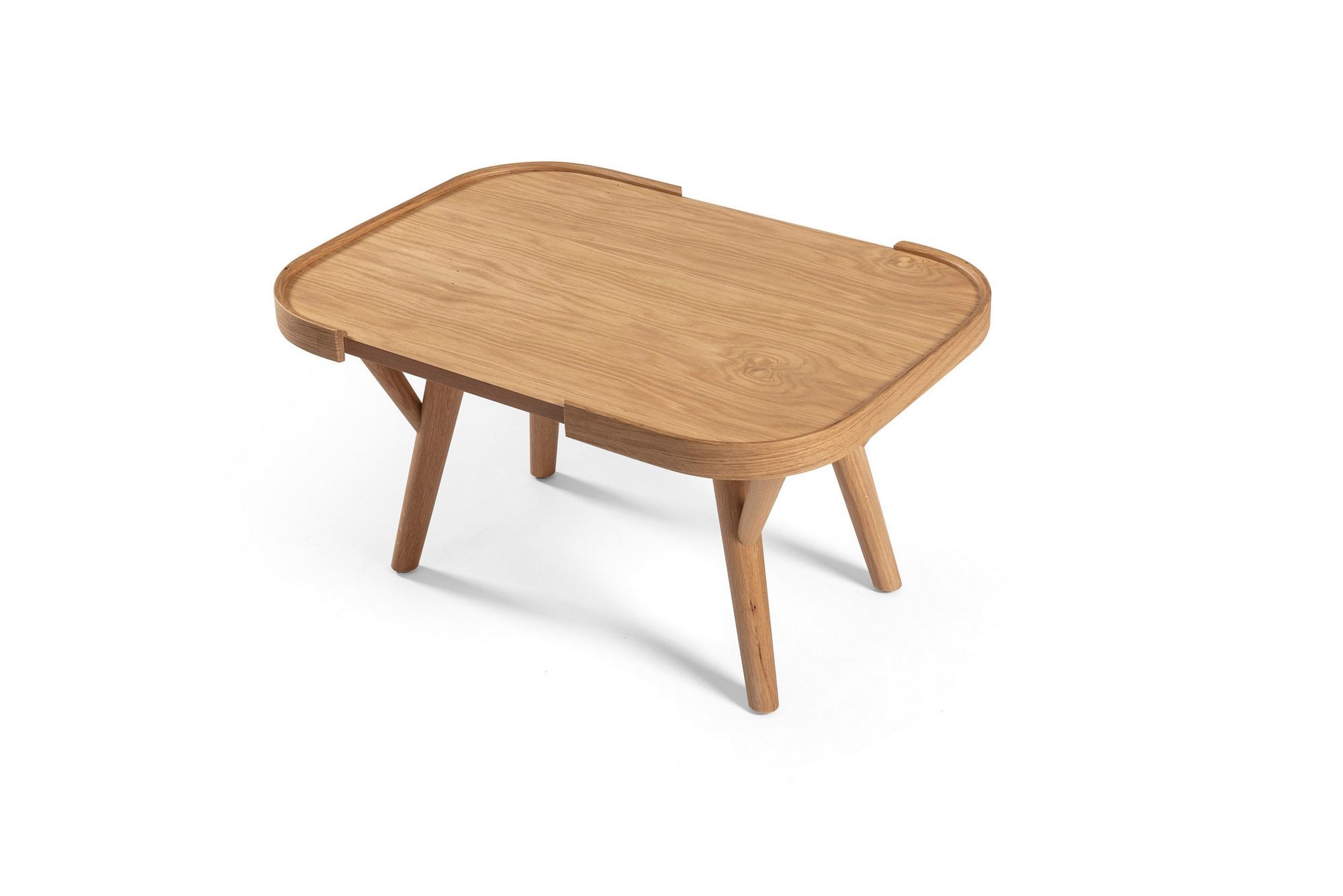 Masă de cafea Butterfly 70, 70 x 37 x 50 cm, MDF, design compact — imaginea 2