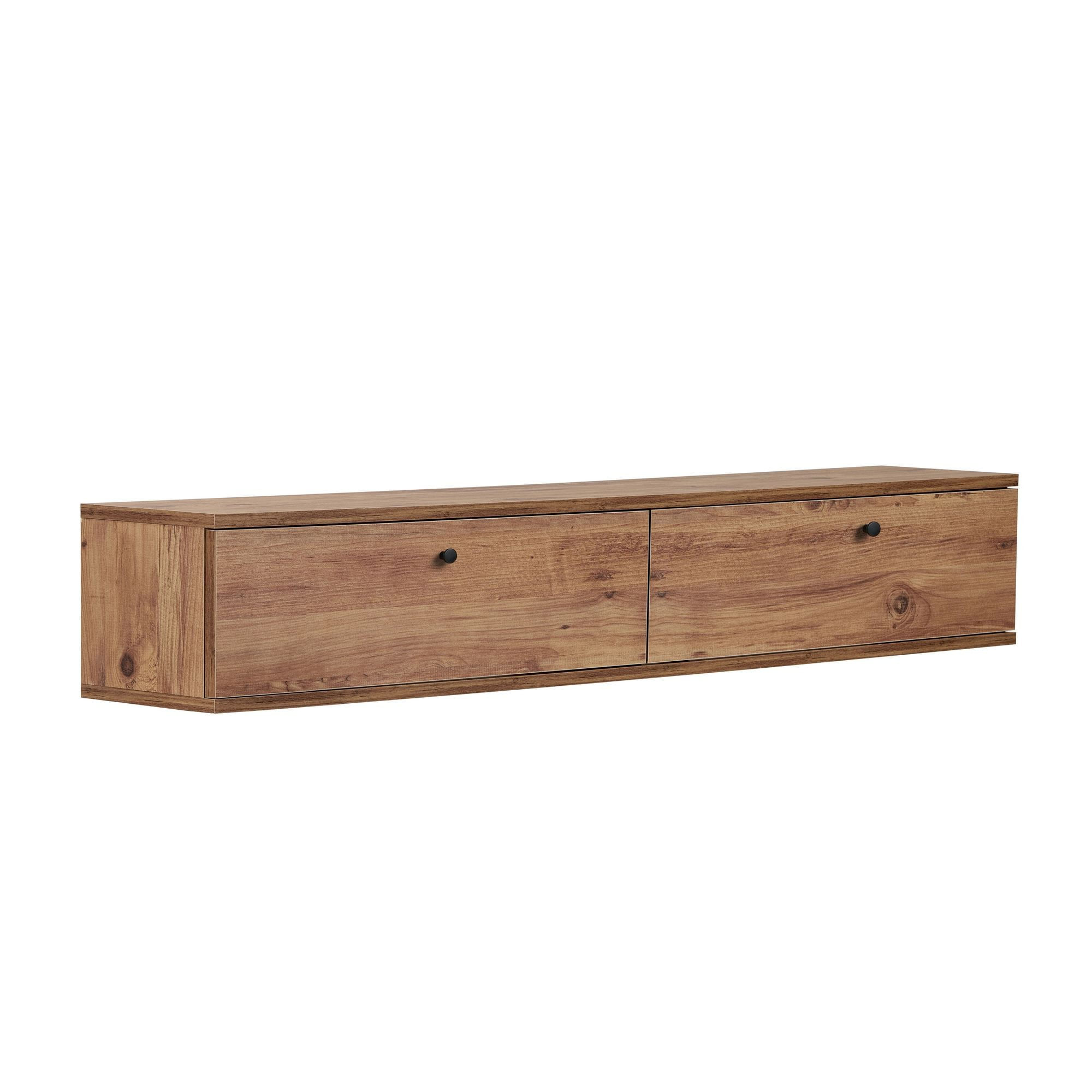 Comodă TV Ligne 160, 160 x 25 x 25 cm, PAL melaminat, fixare pe perete, capacitate 35 kg — imaginea 3