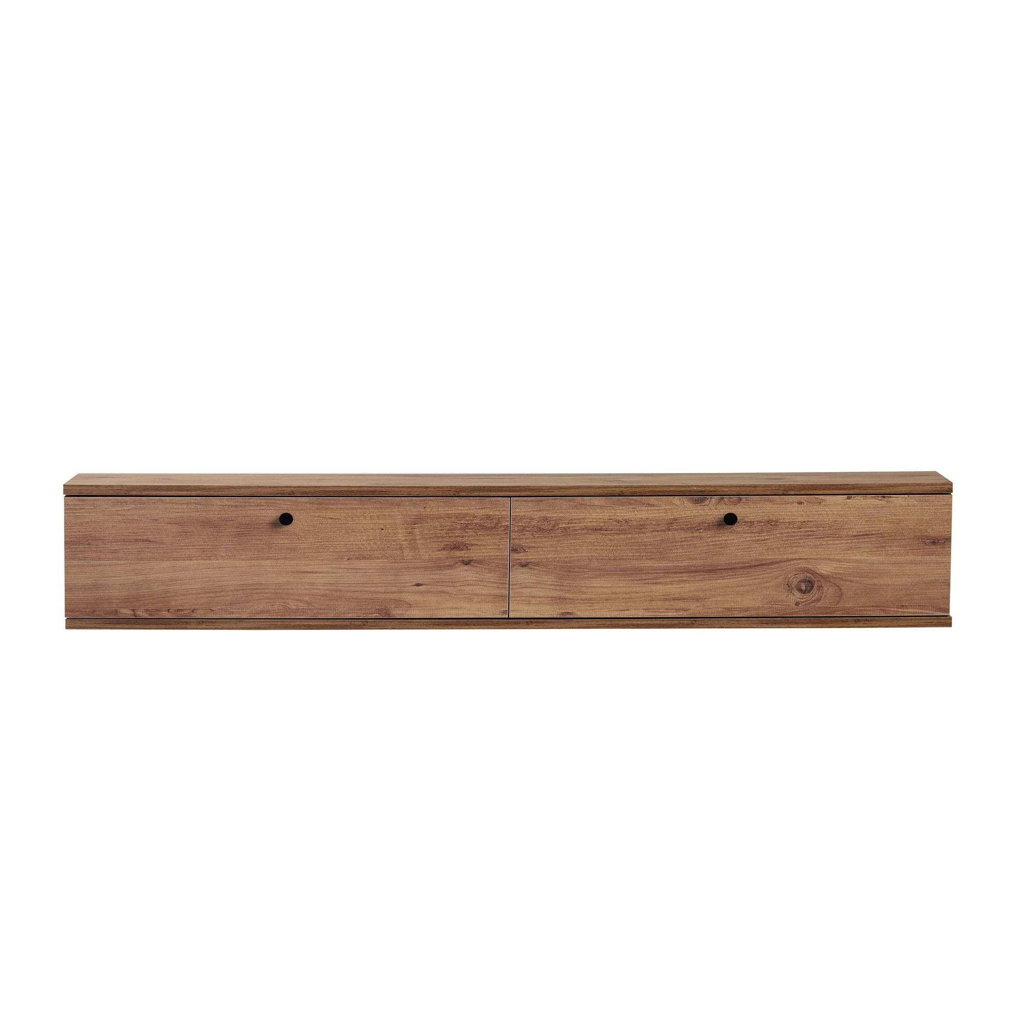 Comodă TV Ligne 160, 160 x 25 x 25 cm, PAL melaminat, fixare pe perete, capacitate 35 kg — imaginea 4