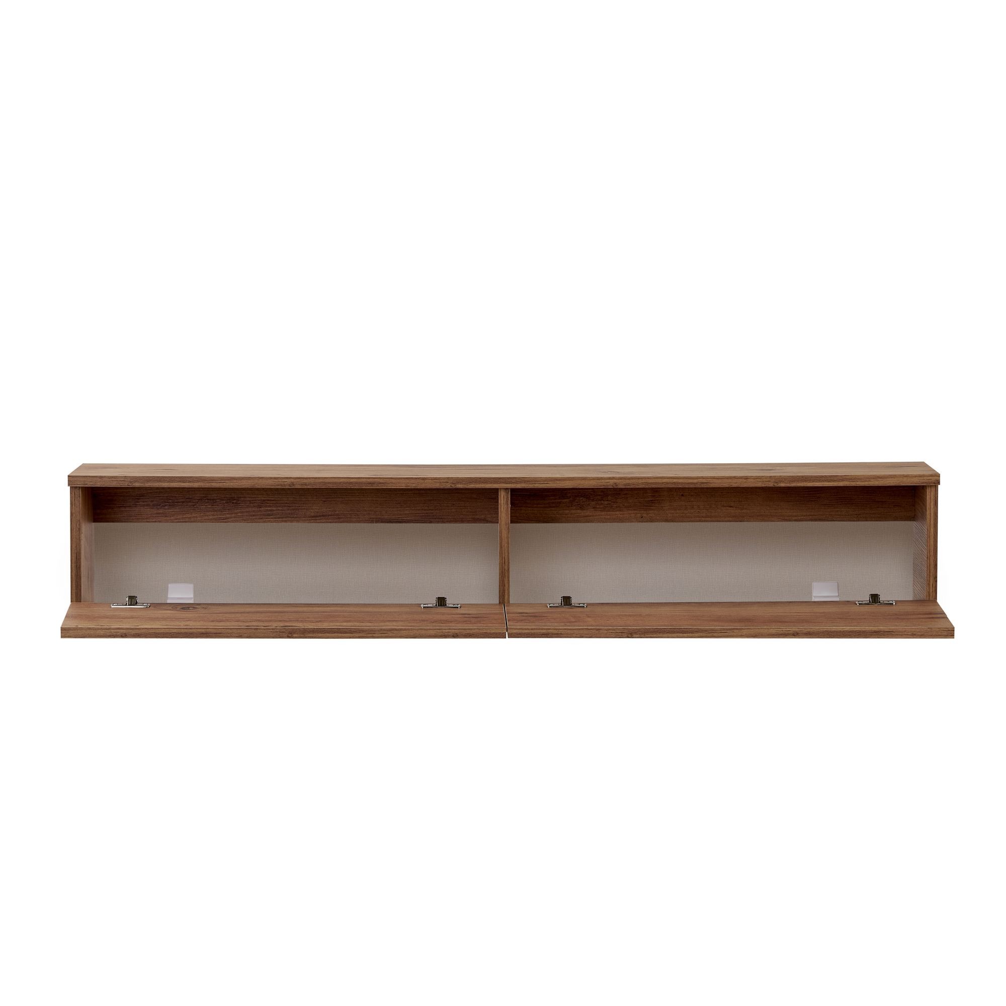 Comodă TV Ligne 160, 160 x 25 x 25 cm, PAL melaminat, fixare pe perete, capacitate 35 kg — imaginea 5