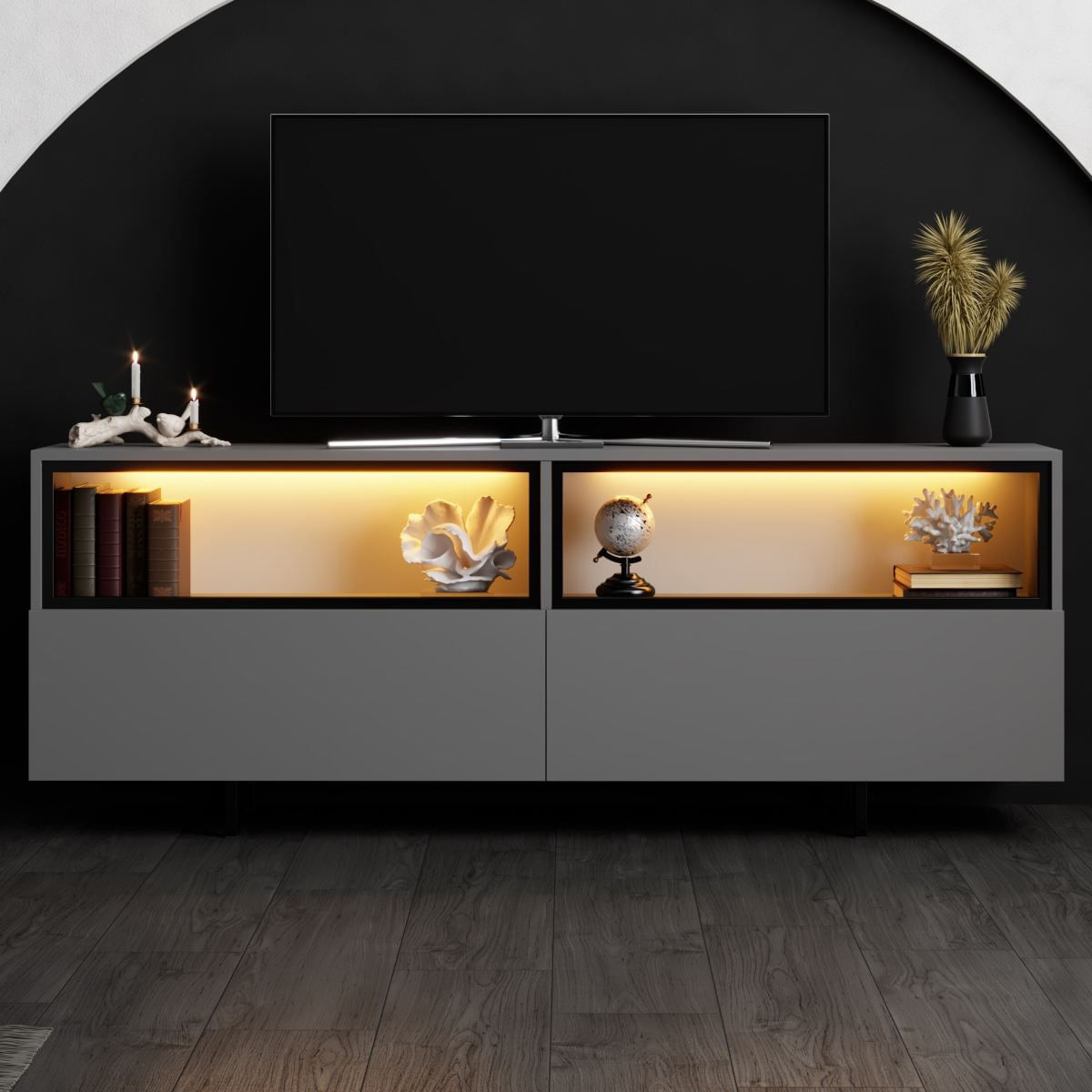 Comodă TV Ekol Up, 180 x 67 x 32 cm, PAL melaminat — imaginea 7