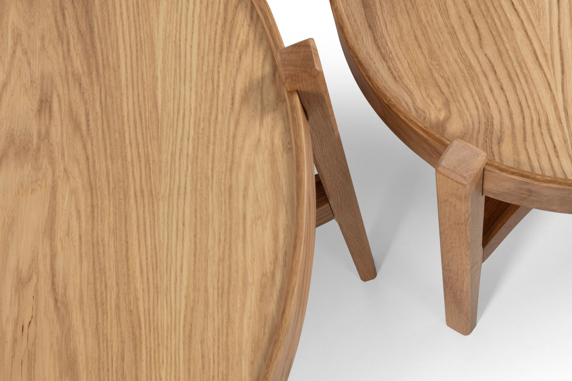 Masă de cafea Ren 60, 60 x 39 x 60 cm, MDF, design compact — imaginea 2