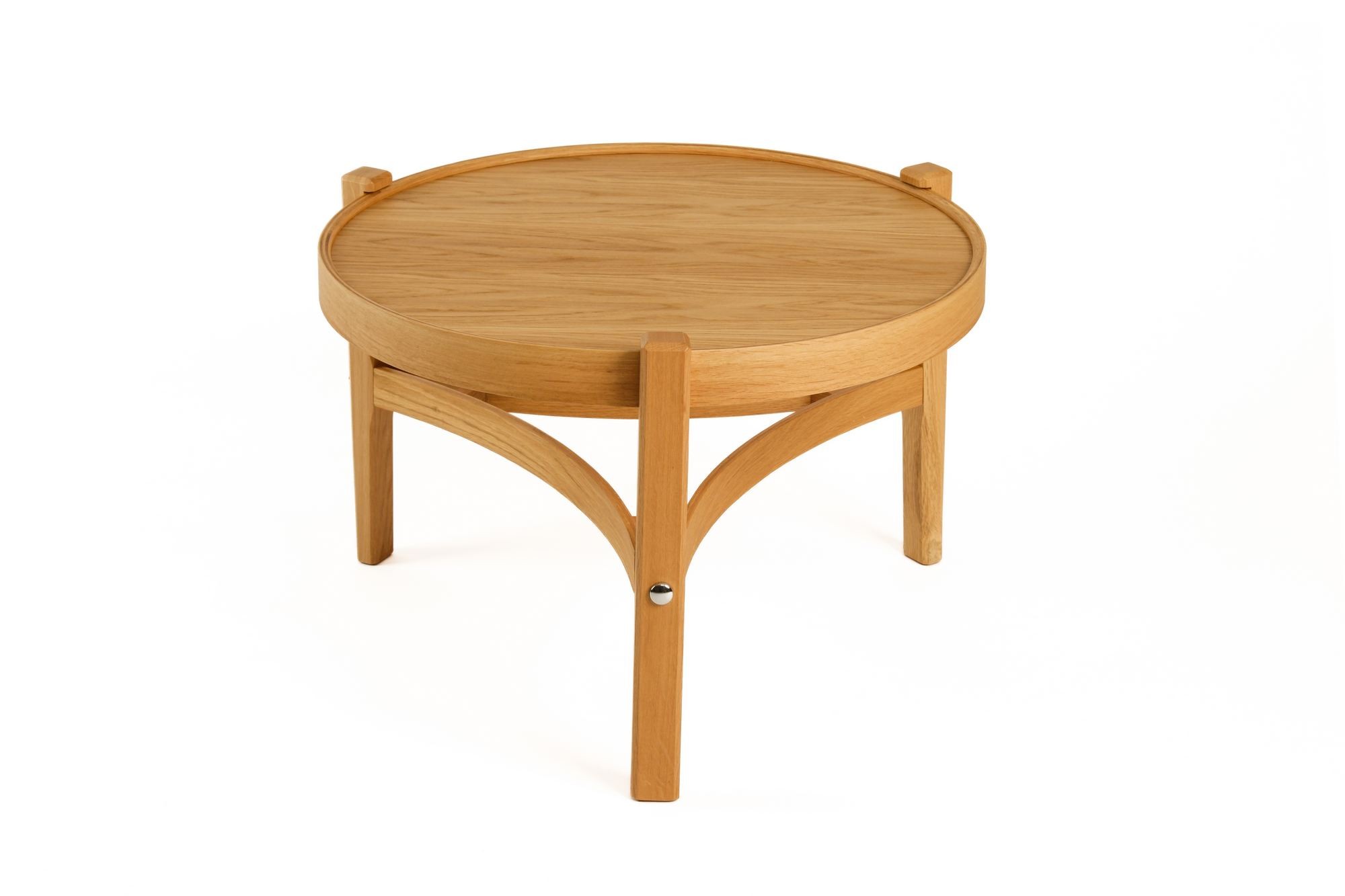 Masă de cafea Ren 60, 60 x 39 x 60 cm, MDF, design compact — imaginea 3