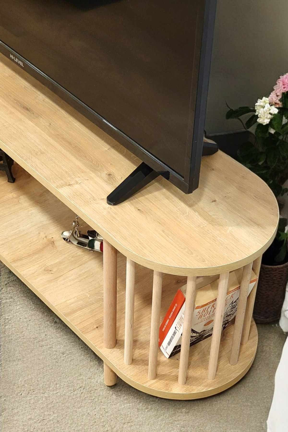 Comodă TV Peka-0112, 120 x 43 x 30 cm, PAL melaminat — imaginea 5