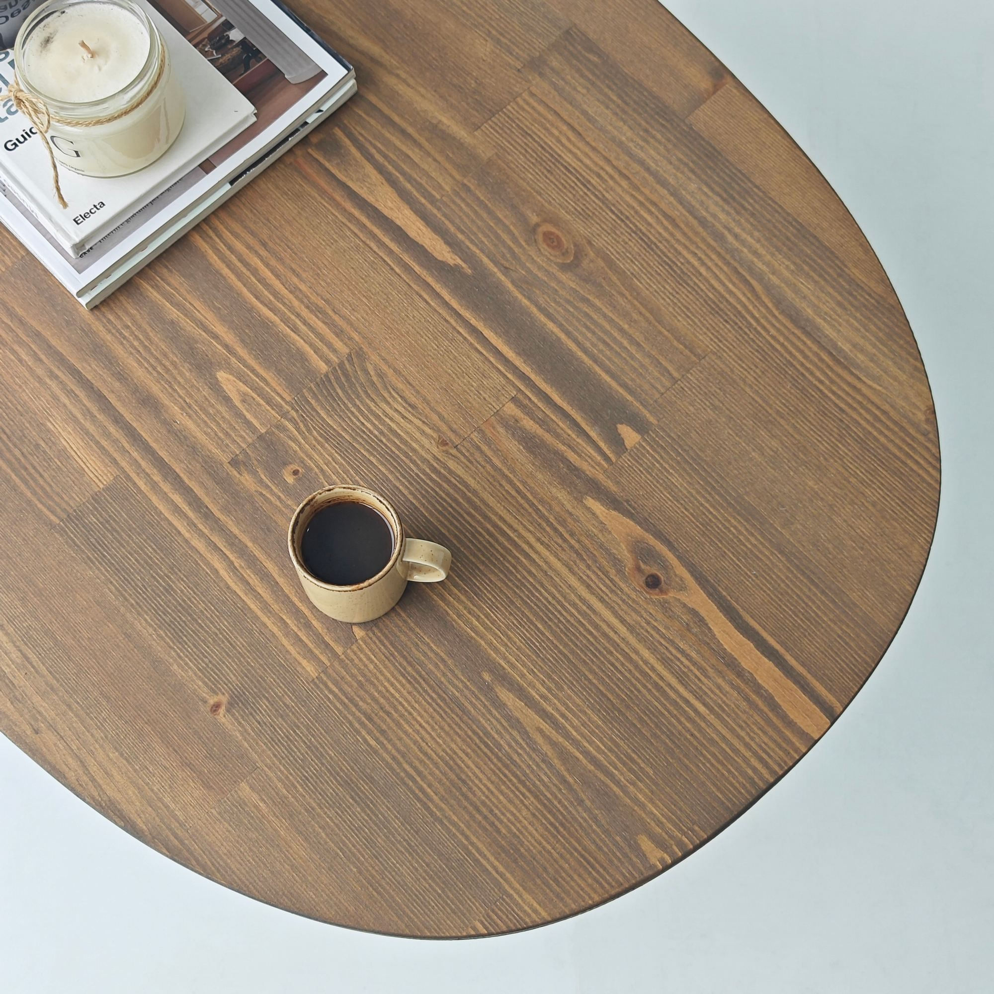 Masă de cafea Elysia, 120 x 40 x 60 cm, lemn, design compact — imaginea 9