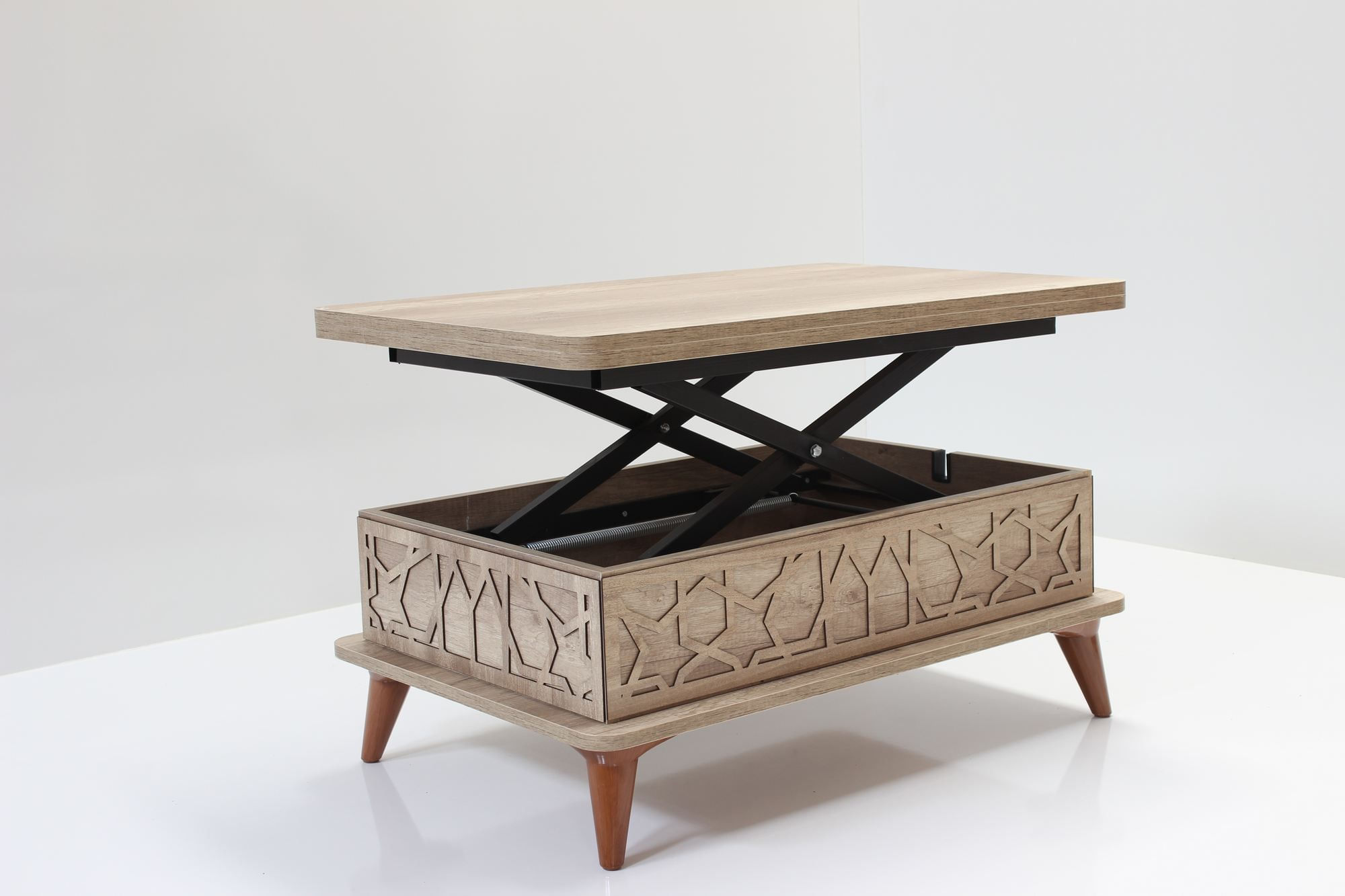 Masă de cafea Ada, 90 x 38 x 60 cm, PAL melaminat, design compact — imaginea 2