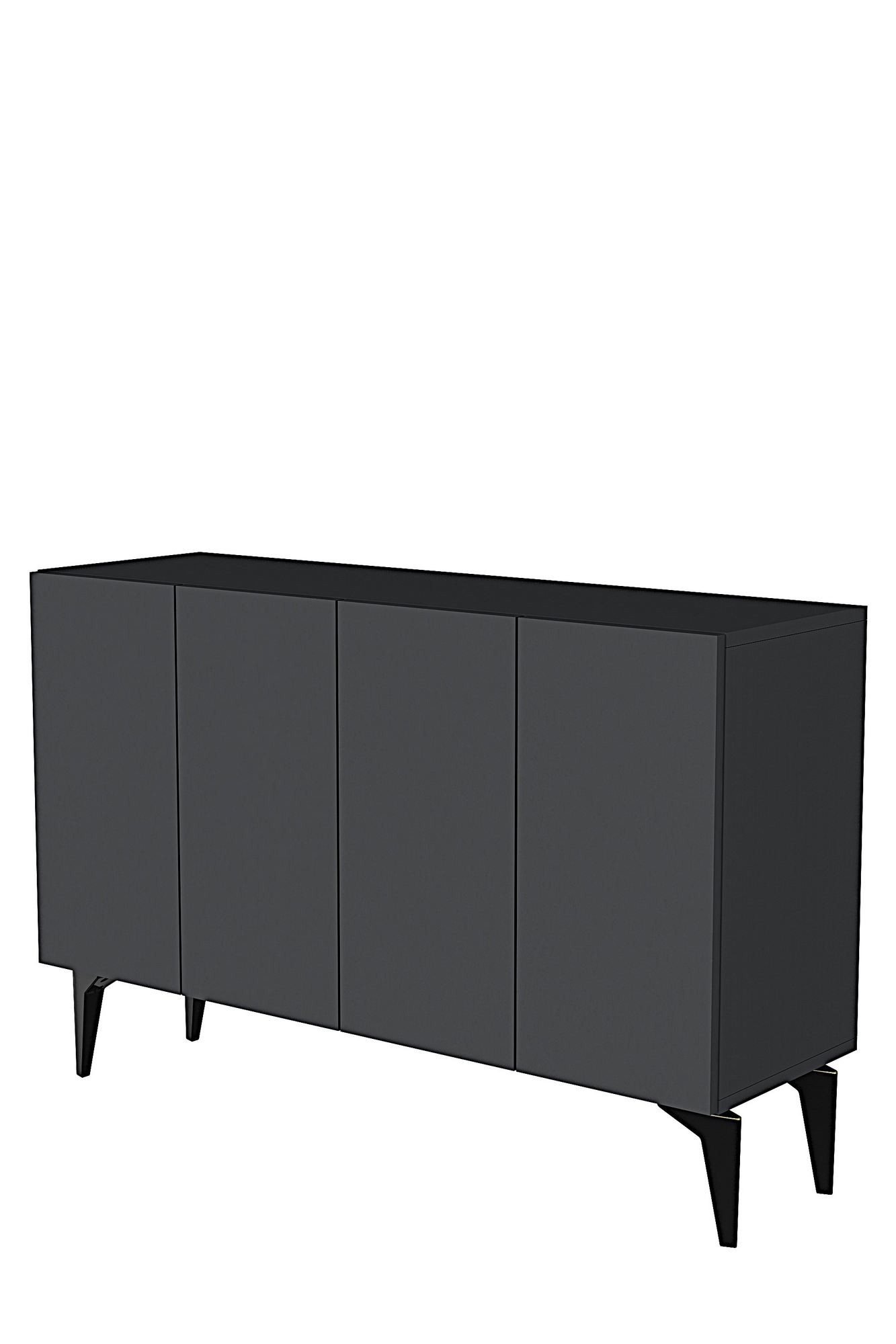 Consola Lipa 120, 120 x 79 x 32 cm, PAL melaminat, spatiu de depozitare, fixare pe perete — imaginea 3