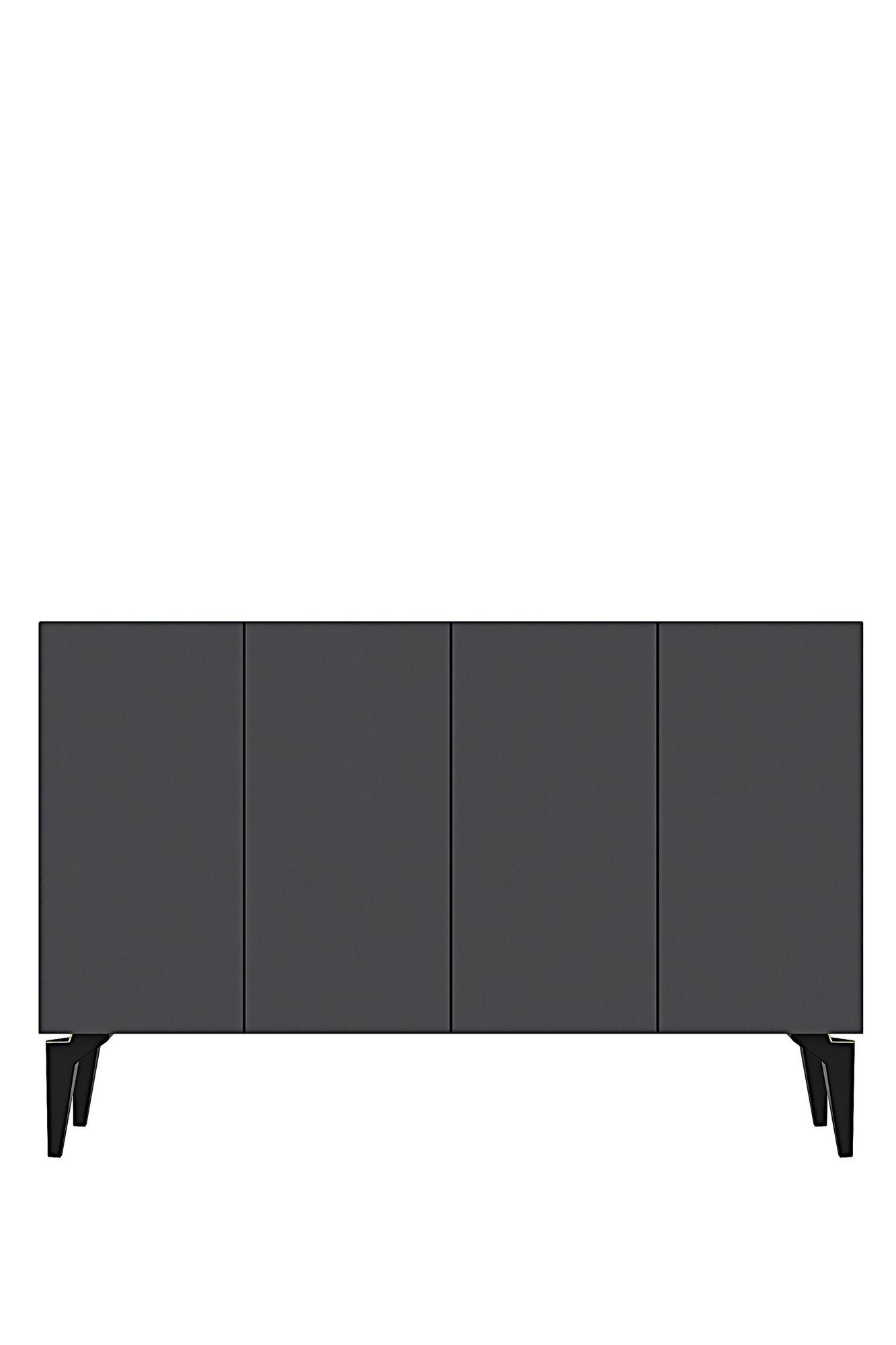 Consola Lipa 120, 120 x 79 x 32 cm, PAL melaminat, spatiu de depozitare, fixare pe perete — imaginea 6