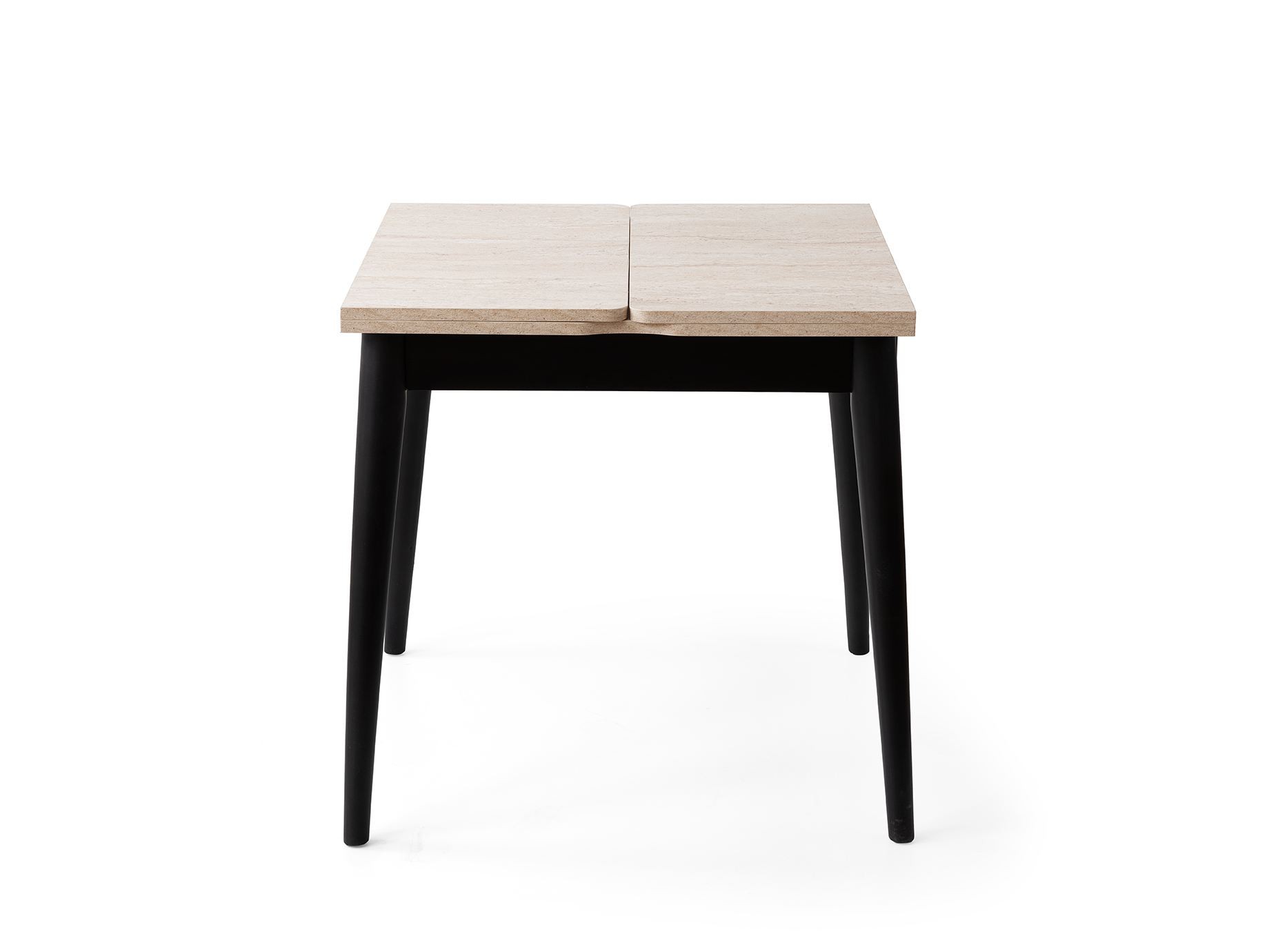 Masă dining Totem, 80 x 75 x 80 cm, PAL melaminat, capacitate 100 kg — imaginea 2