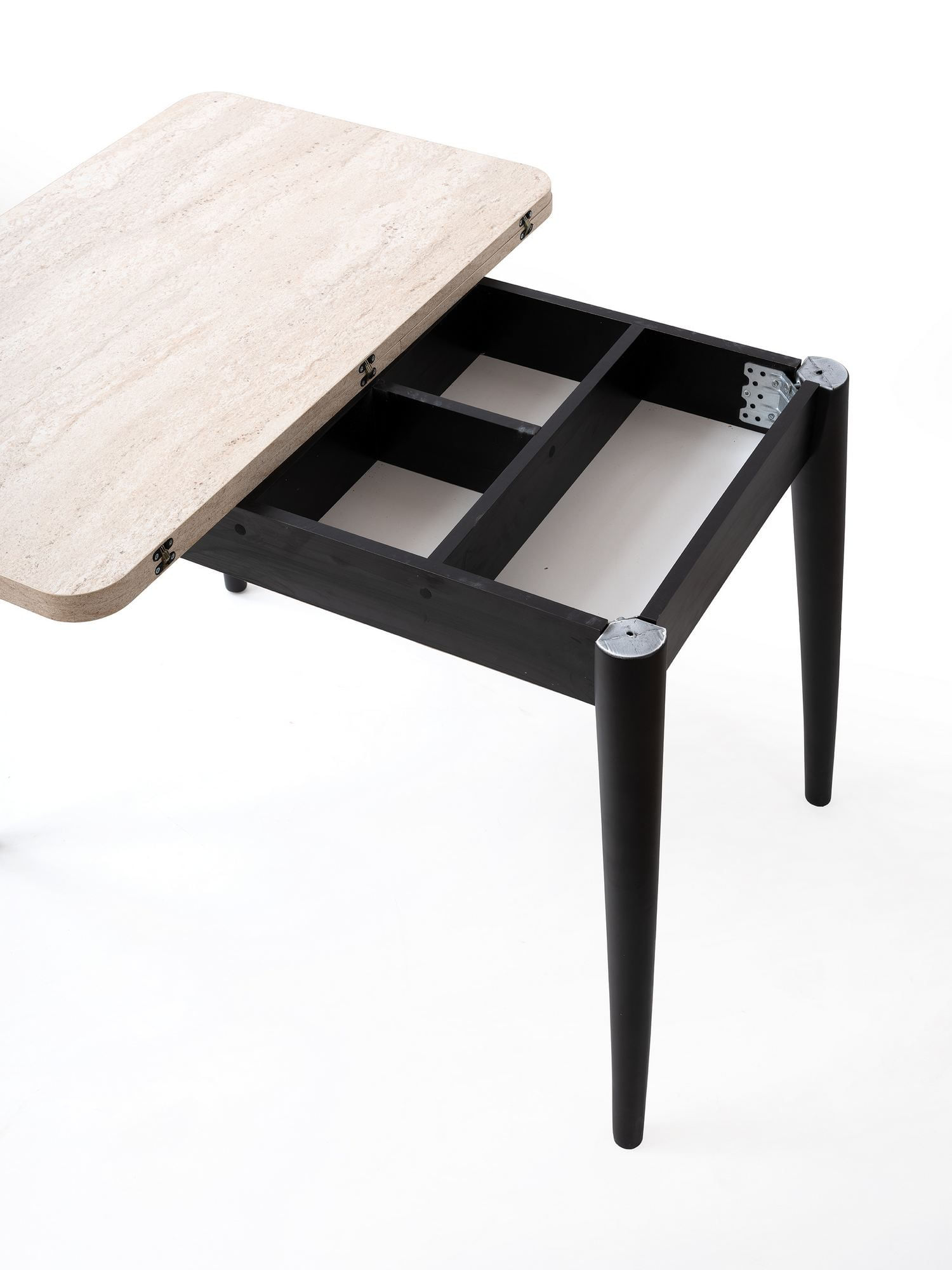 Masă dining Totem, 80 x 75 x 80 cm, PAL melaminat, capacitate 100 kg — imaginea 10