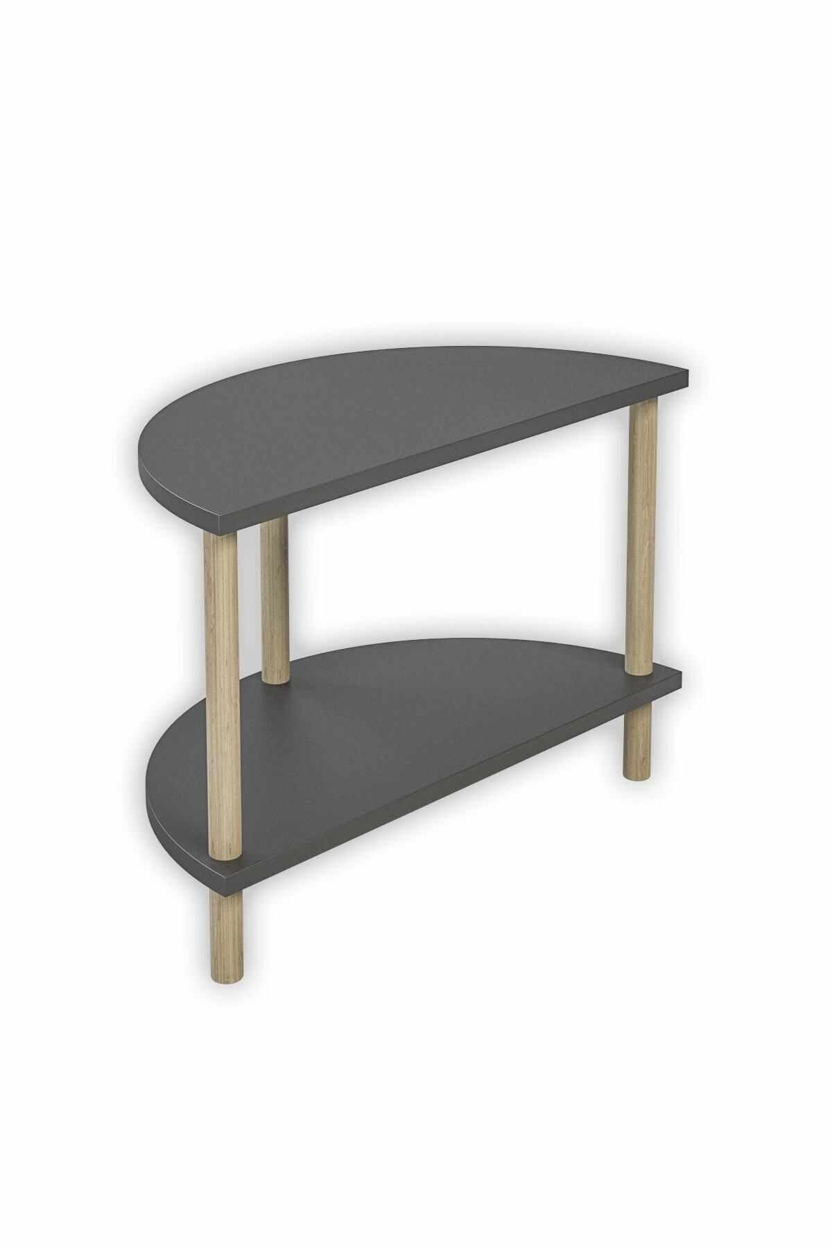 Masă de cafea Peka-0007, 60 x 42 x 30 cm, PAL melaminat, design compact — imaginea 2