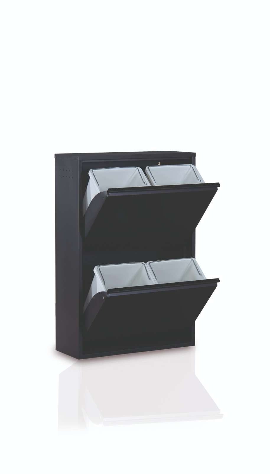 Dulap Forto 4, 62 x 92 x 25 cm, metal, fixare pe perete — imaginea 4
