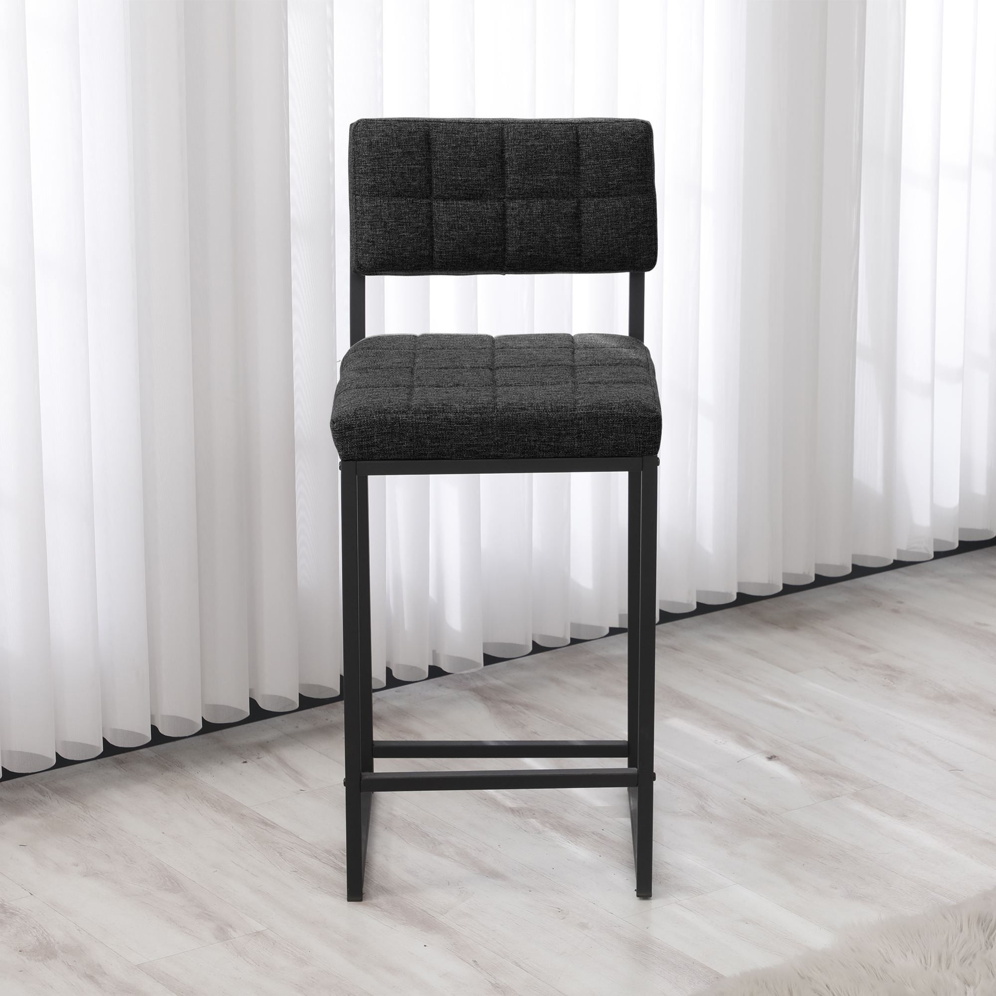 Scaun bar Retro, 40 x 98 x 40 cm, metal, capacitate 120 kg — imaginea 5
