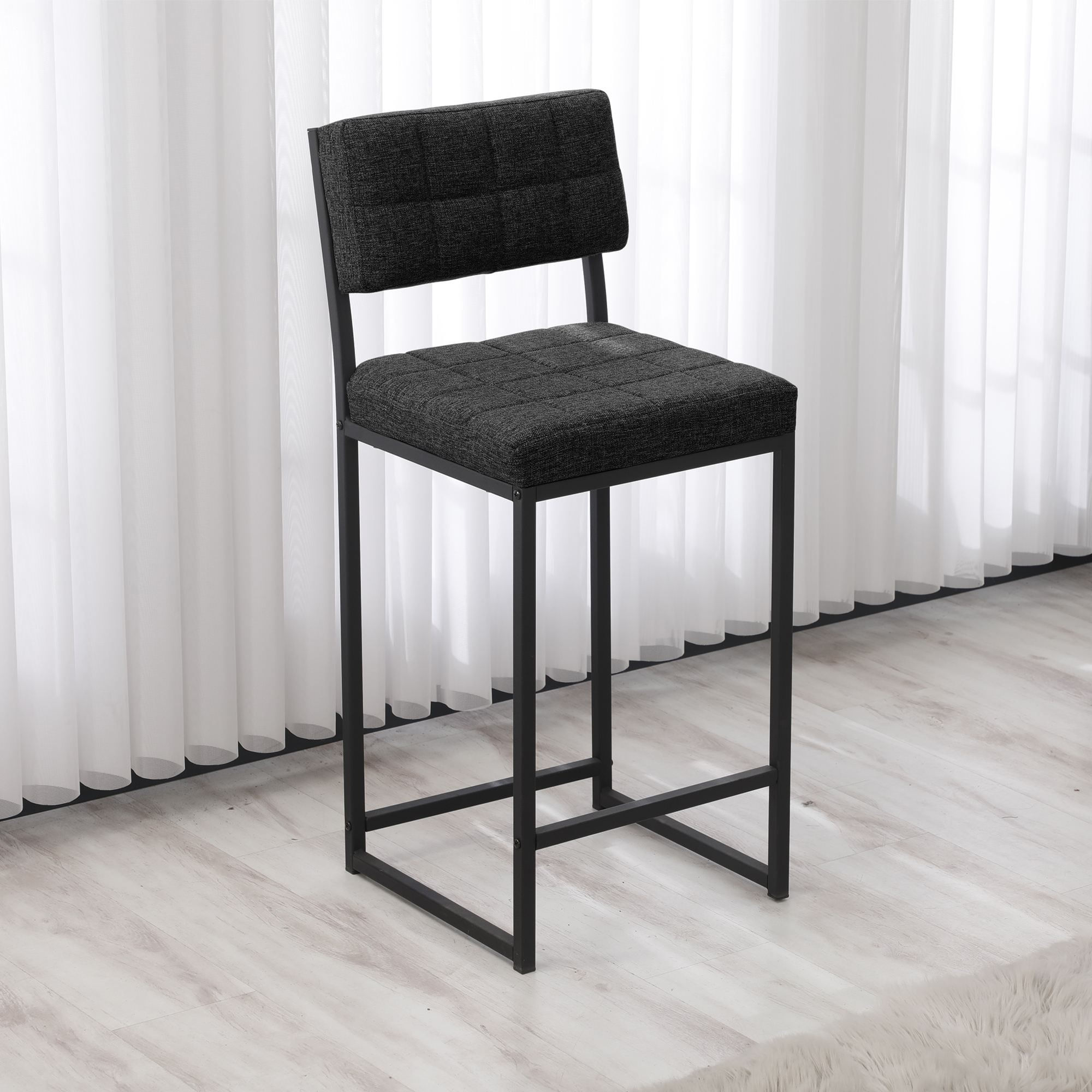 Scaun bar Retro, 40 x 98 x 40 cm, metal, capacitate 120 kg — imaginea 6