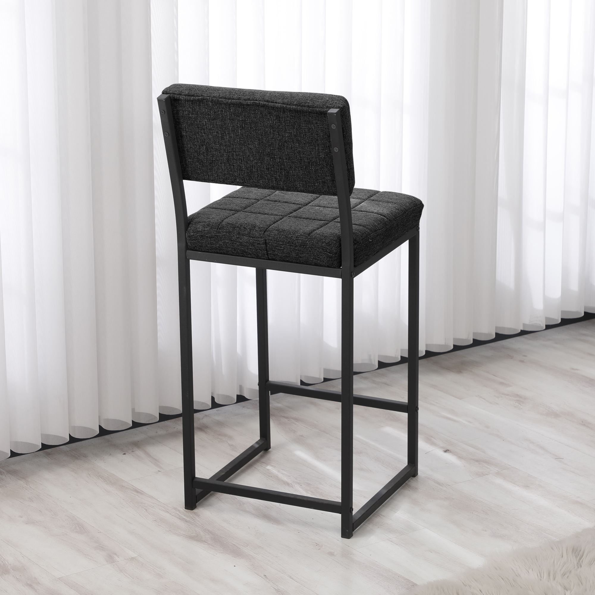 Scaun bar Retro, 40 x 98 x 40 cm, metal, capacitate 120 kg — imaginea 7