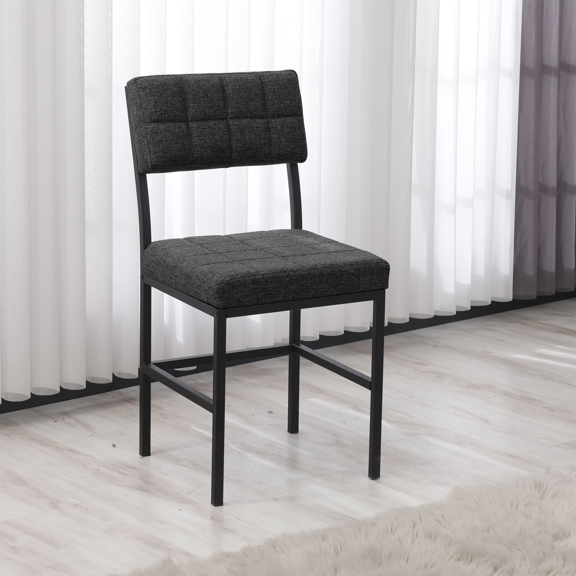 Scaun Dubai, 40 x 82 x 40 cm, metal, capacitate 150 kg — imaginea 4